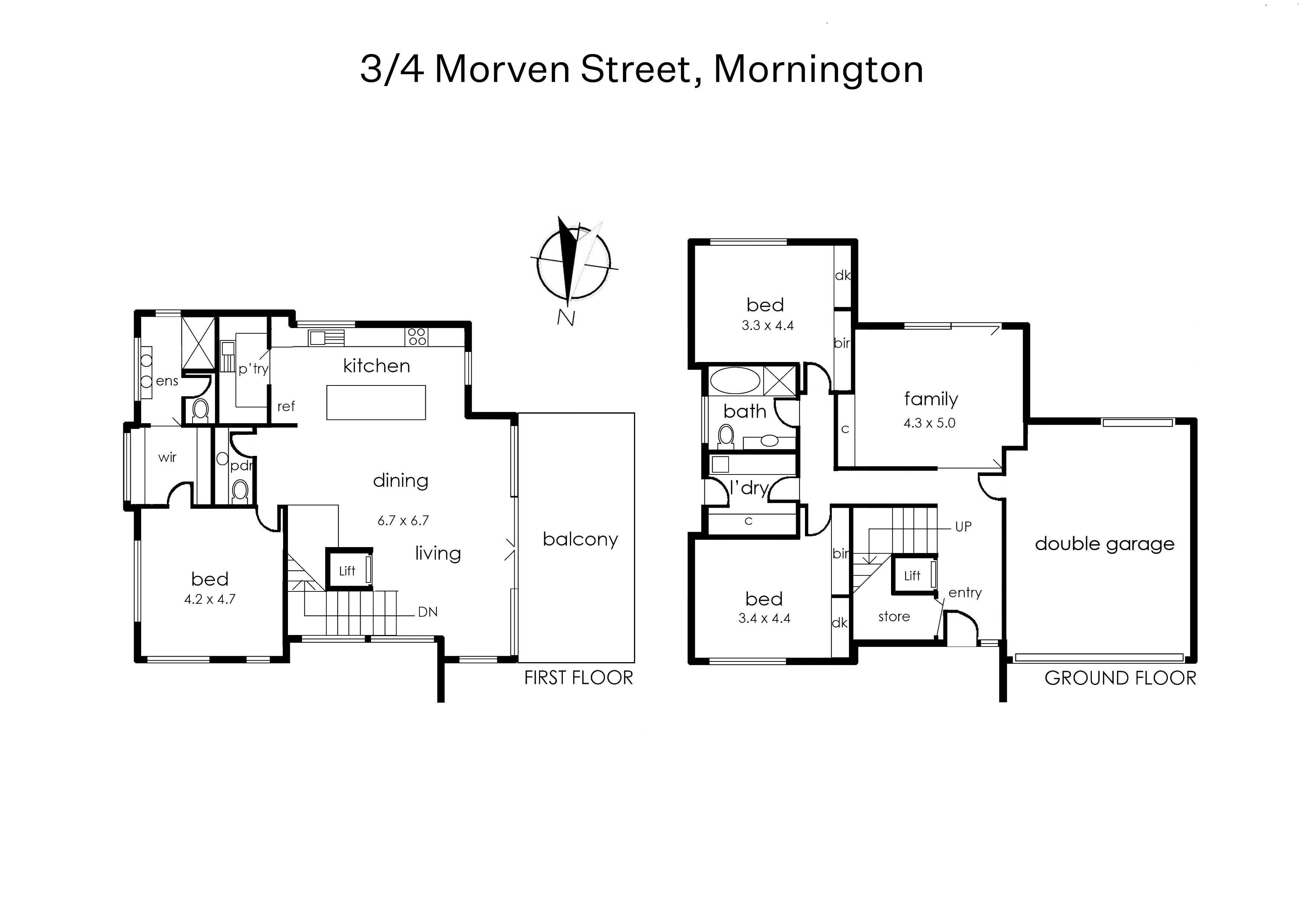 3/4 Morven Street, Mornington, 3931