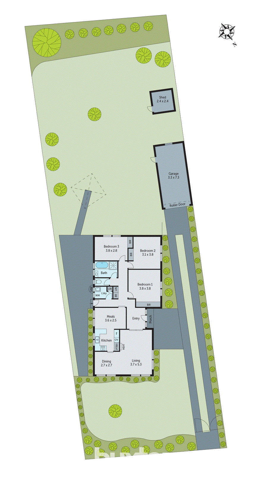34 Pitman Street, Newcomb VIC 3219 - Floorplan