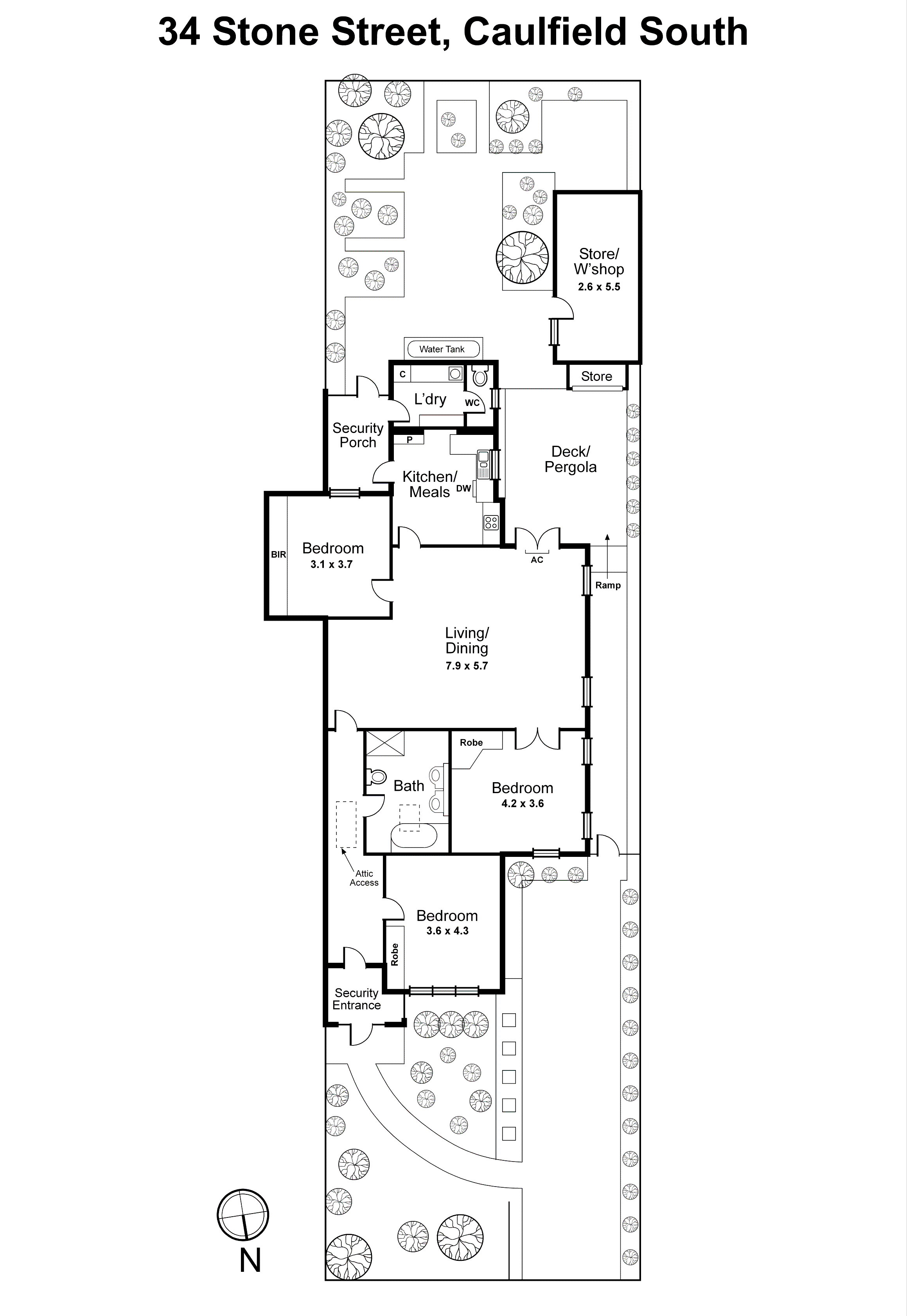 34 Stone Street, Caulfield South VIC 3162 - Floorplan