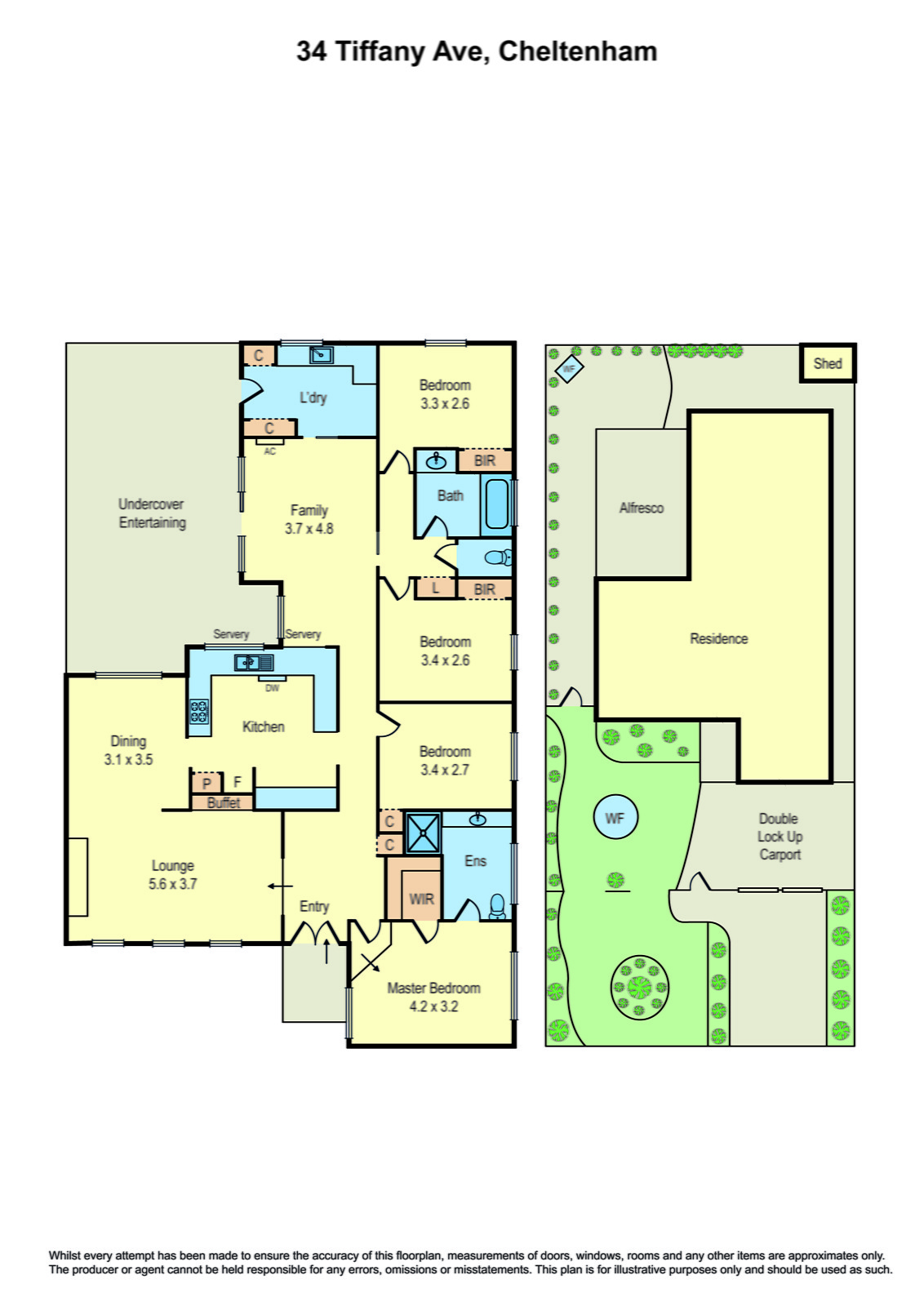 34 Tiffany Avenue, Cheltenham VIC 3192 - Floorplan