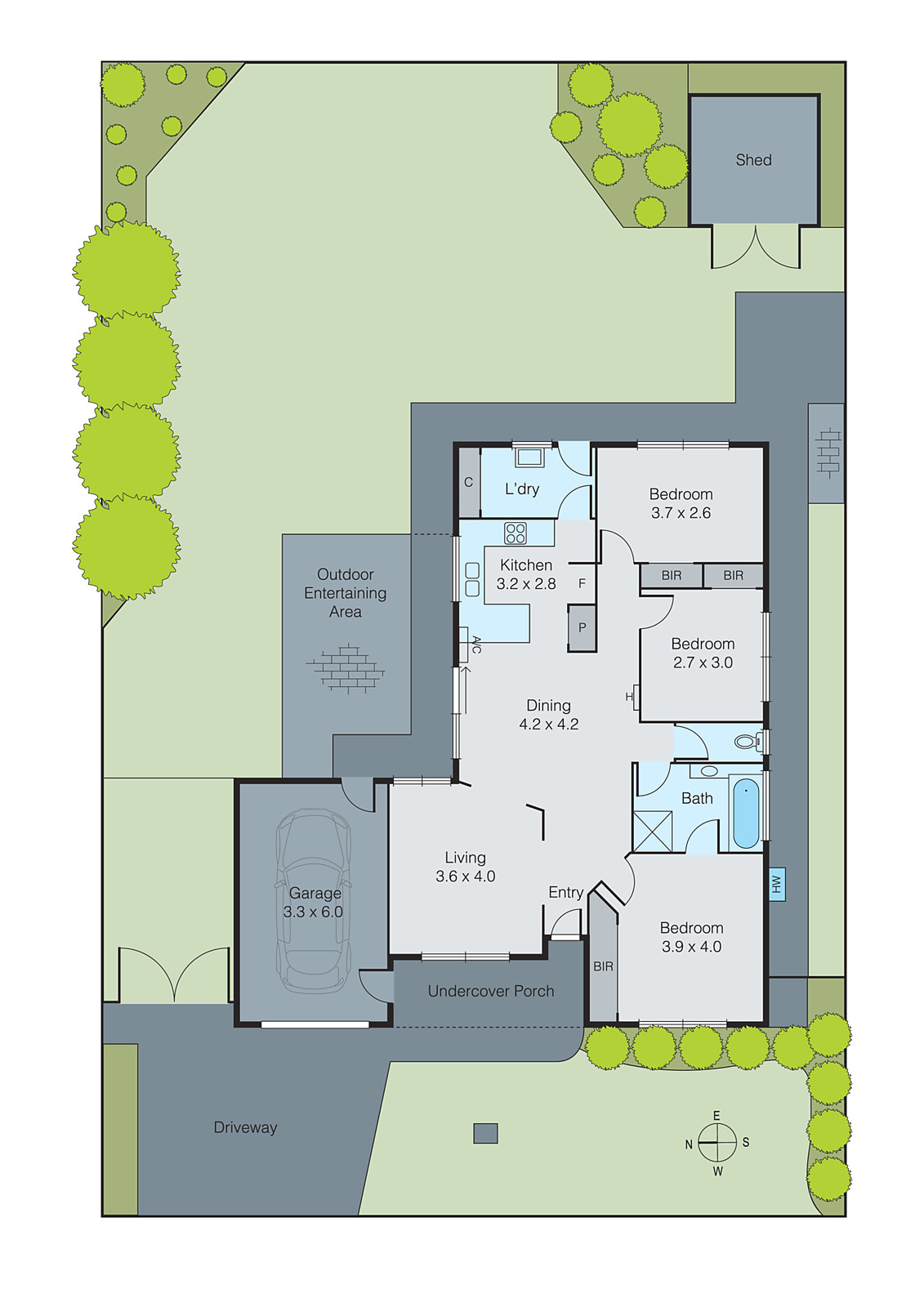 34 Waratah Place, Grovedale VIC 3216 - Floorplan
