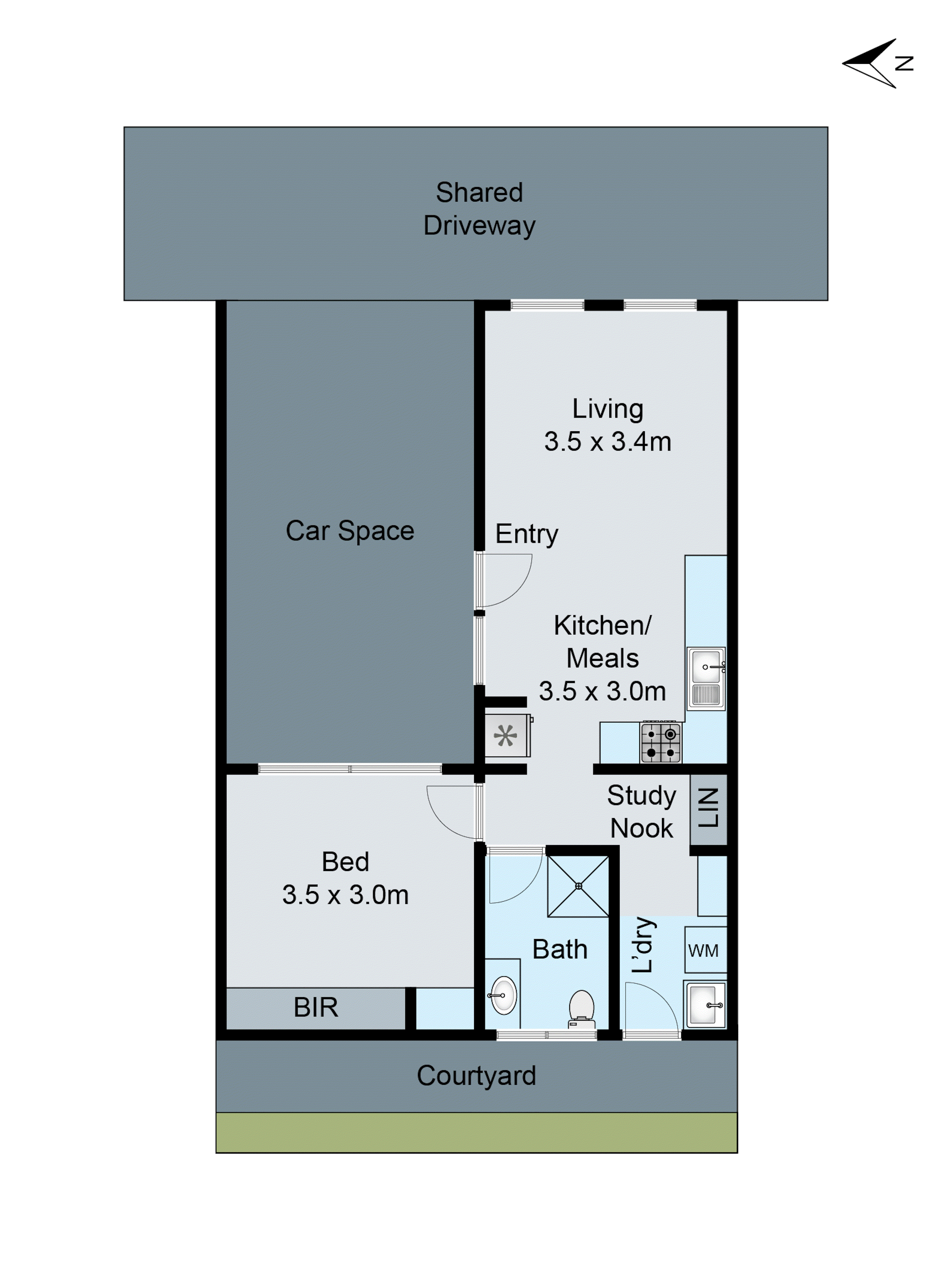 3/40-42 Calder Street, Manifold Heights VIC 3218 - Floorplan