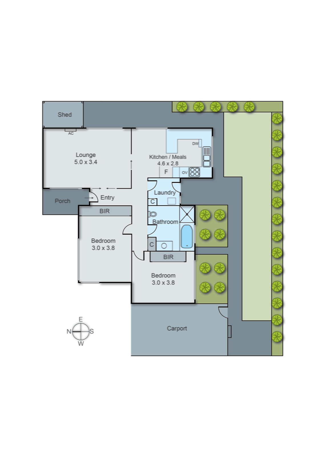 3/40 Charman Road, Mentone VIC 3194 - Floorplan