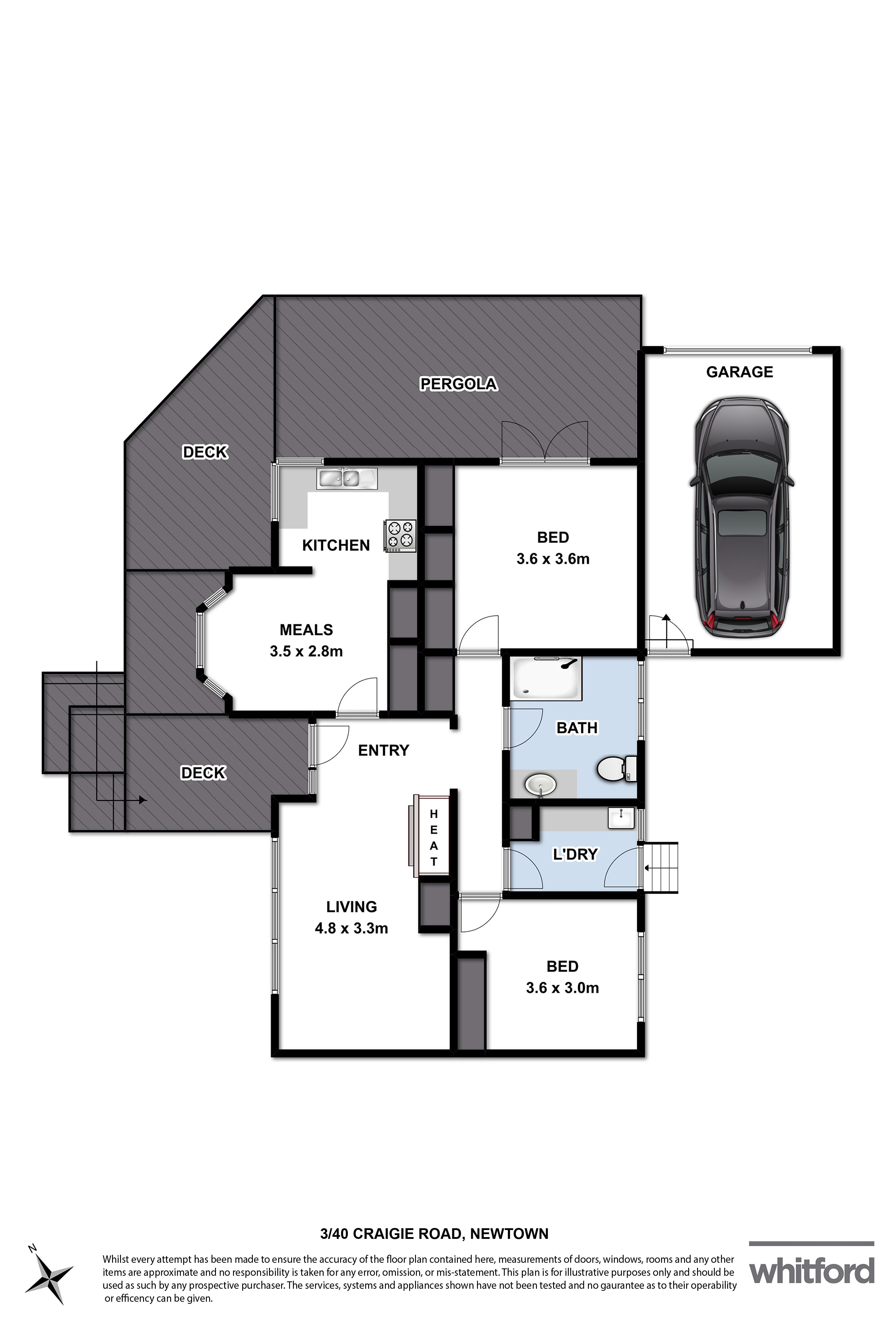 3/40 Craigie (faces Ardlui Drv) Road, Newtown