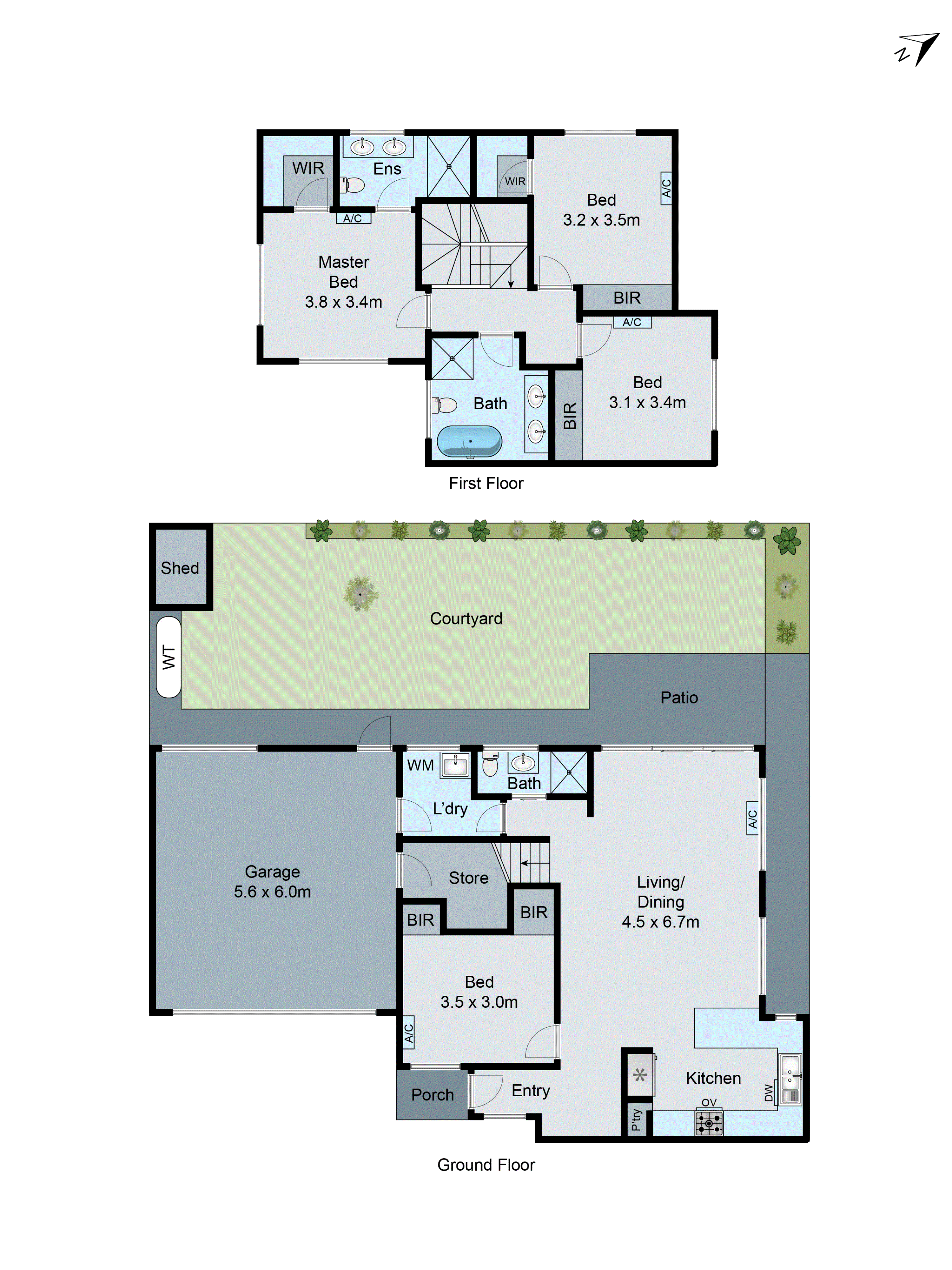 3/41 Colin Road, Oakleigh South VIC 3167 - Floorplan