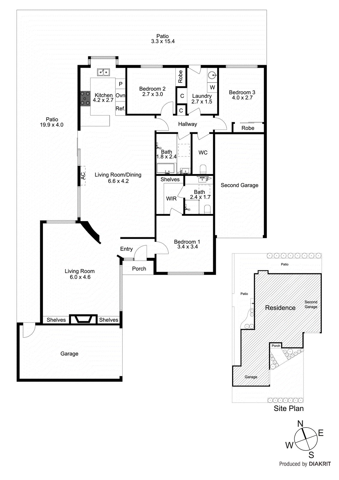 3/41 Linacre Road, Hampton VIC 3188 - Floorplan