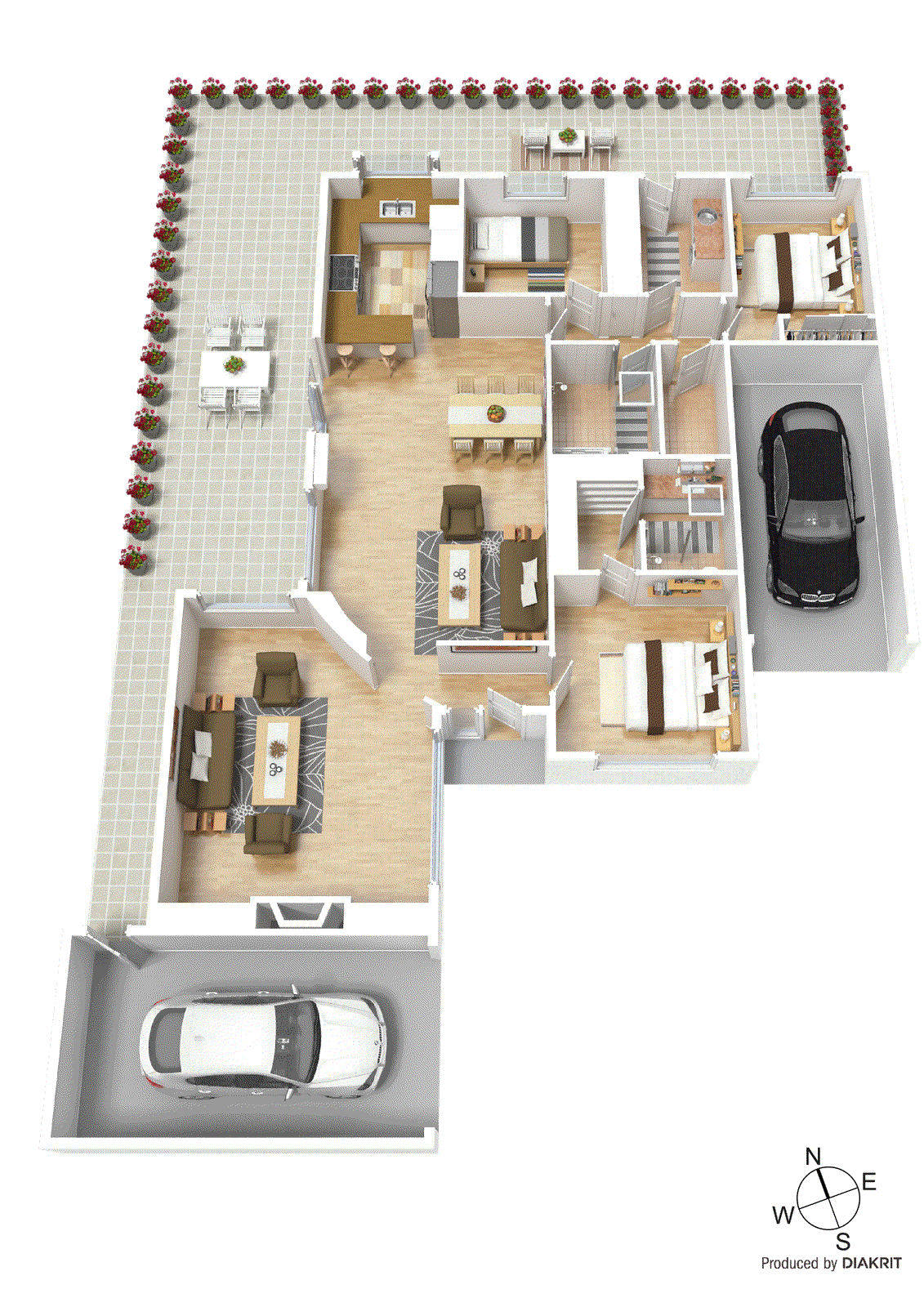 3/41 Linacre Road, Hampton VIC 3188 - Floorplan