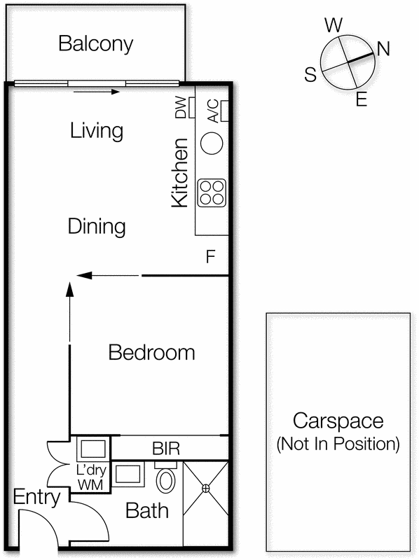 34/127 Grey Street, St Kilda VIC 3182 - Floorplan
