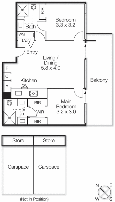 34/171 Church Street, Brighton VIC 3186 - Floorplan