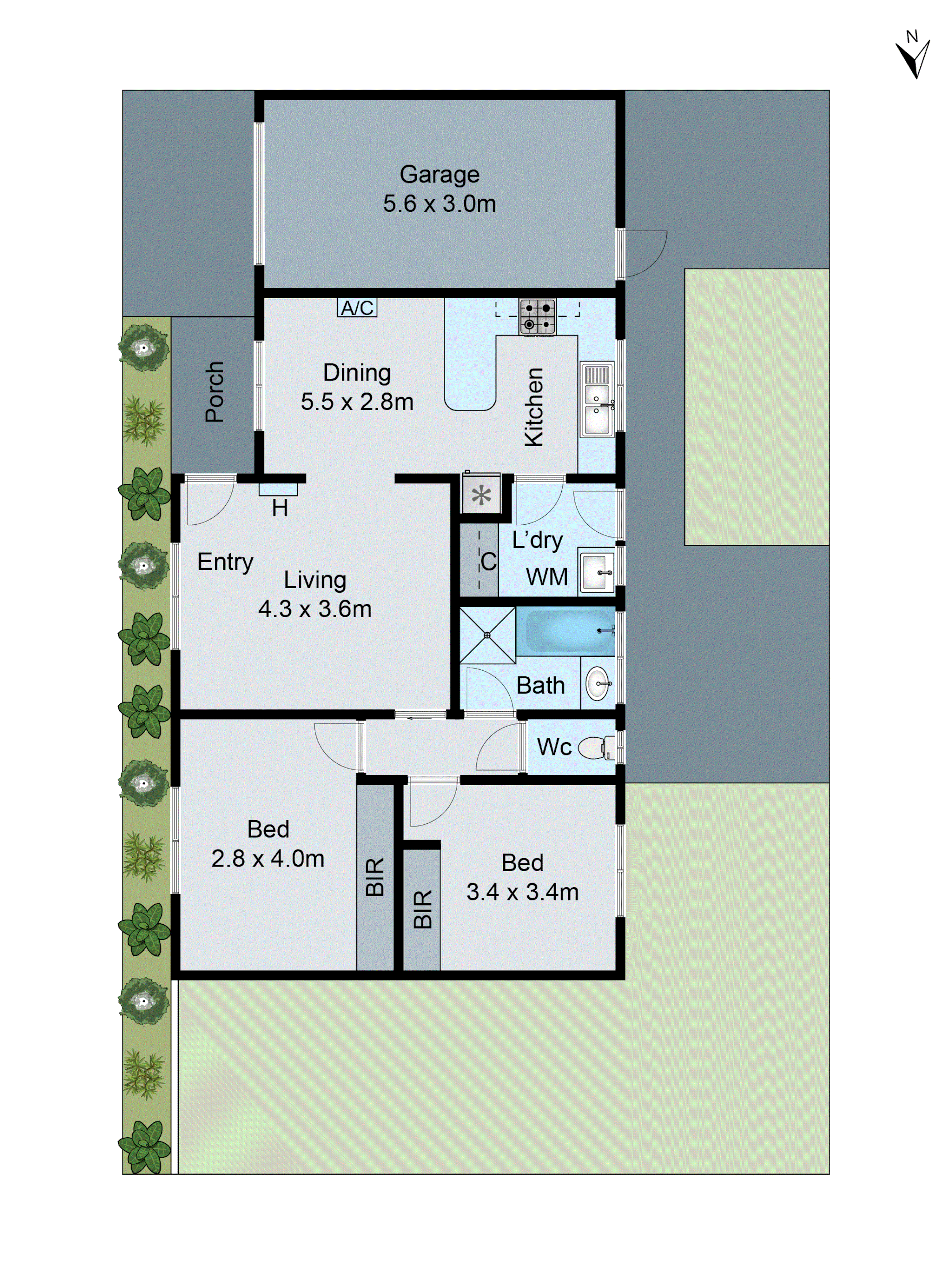 3/42-44 Burdoo Drive, Grovedale VIC 3216 - Floorplan