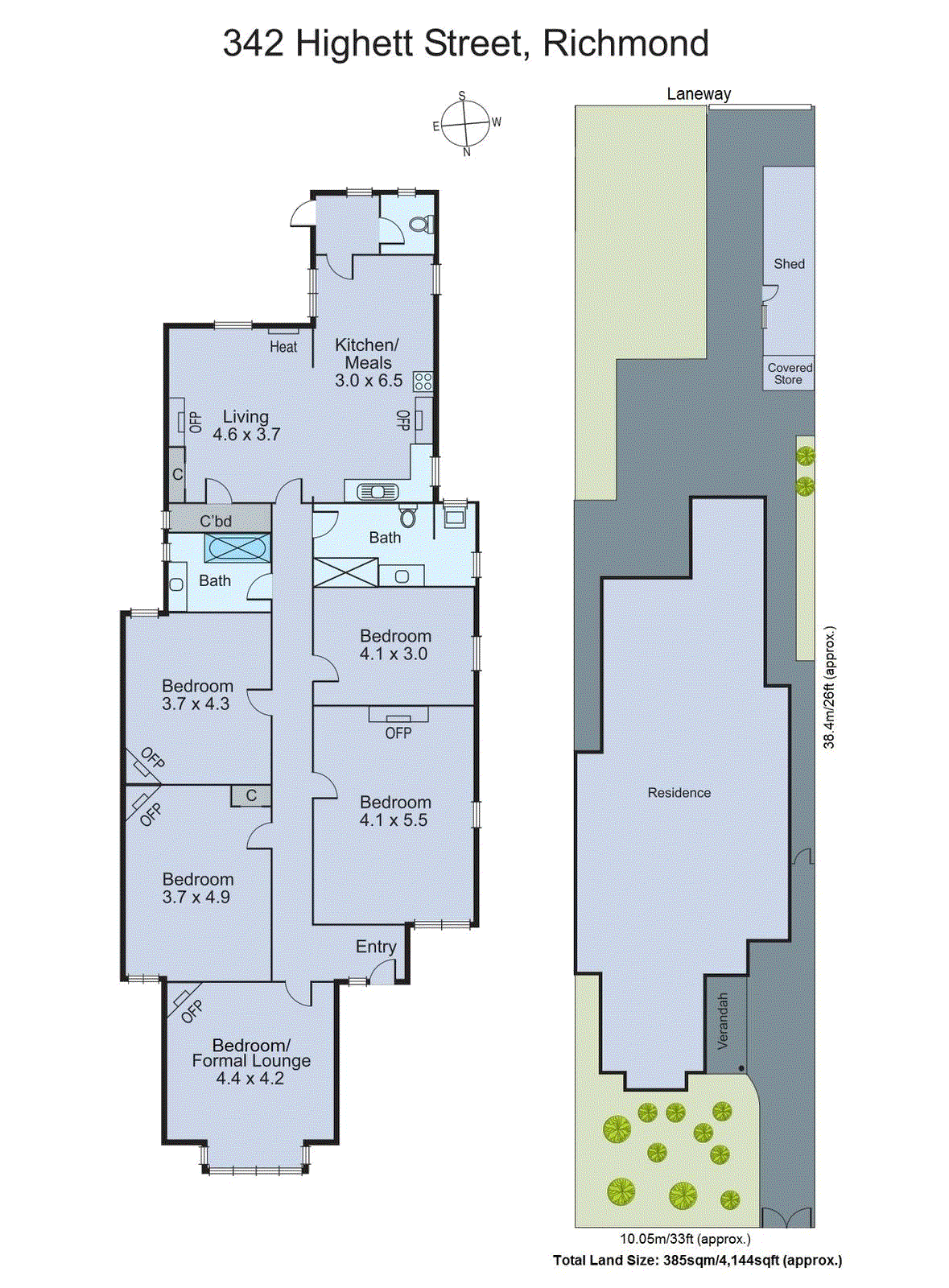 342 Highett Street, Richmond VIC 3121 - Floorplan