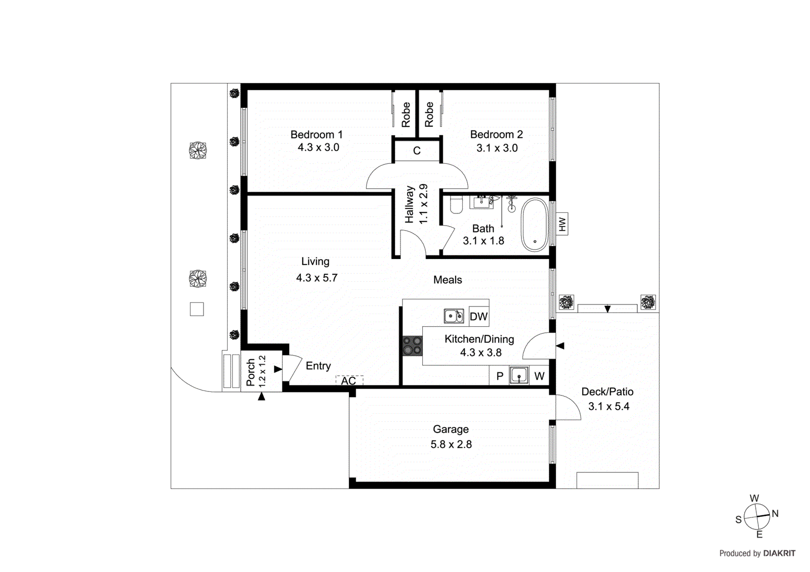 3/438 Nepean Highway, Parkdale VIC 3195 - Floorplan