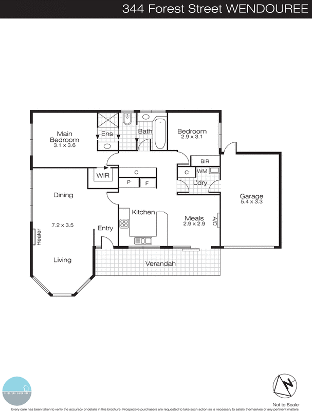 344 Forest Street, Wendouree VIC 3355 - Floorplan