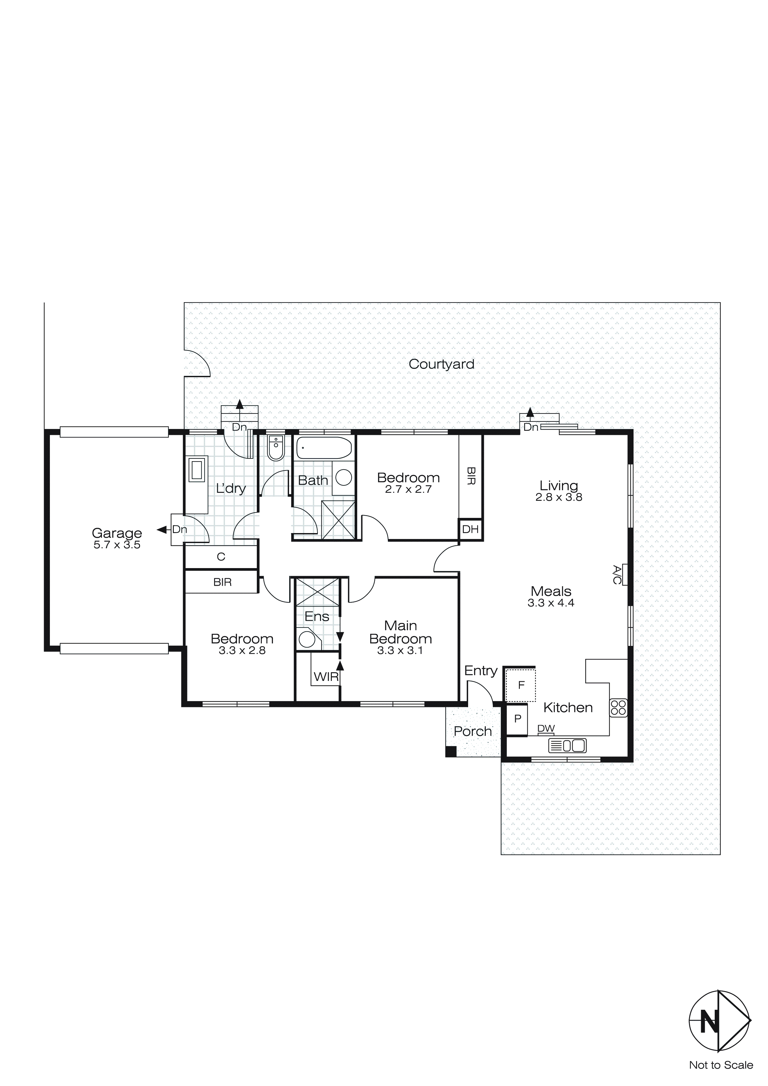 3/44 Haymes Road, Mount Clear VIC 3350 - Floorplan