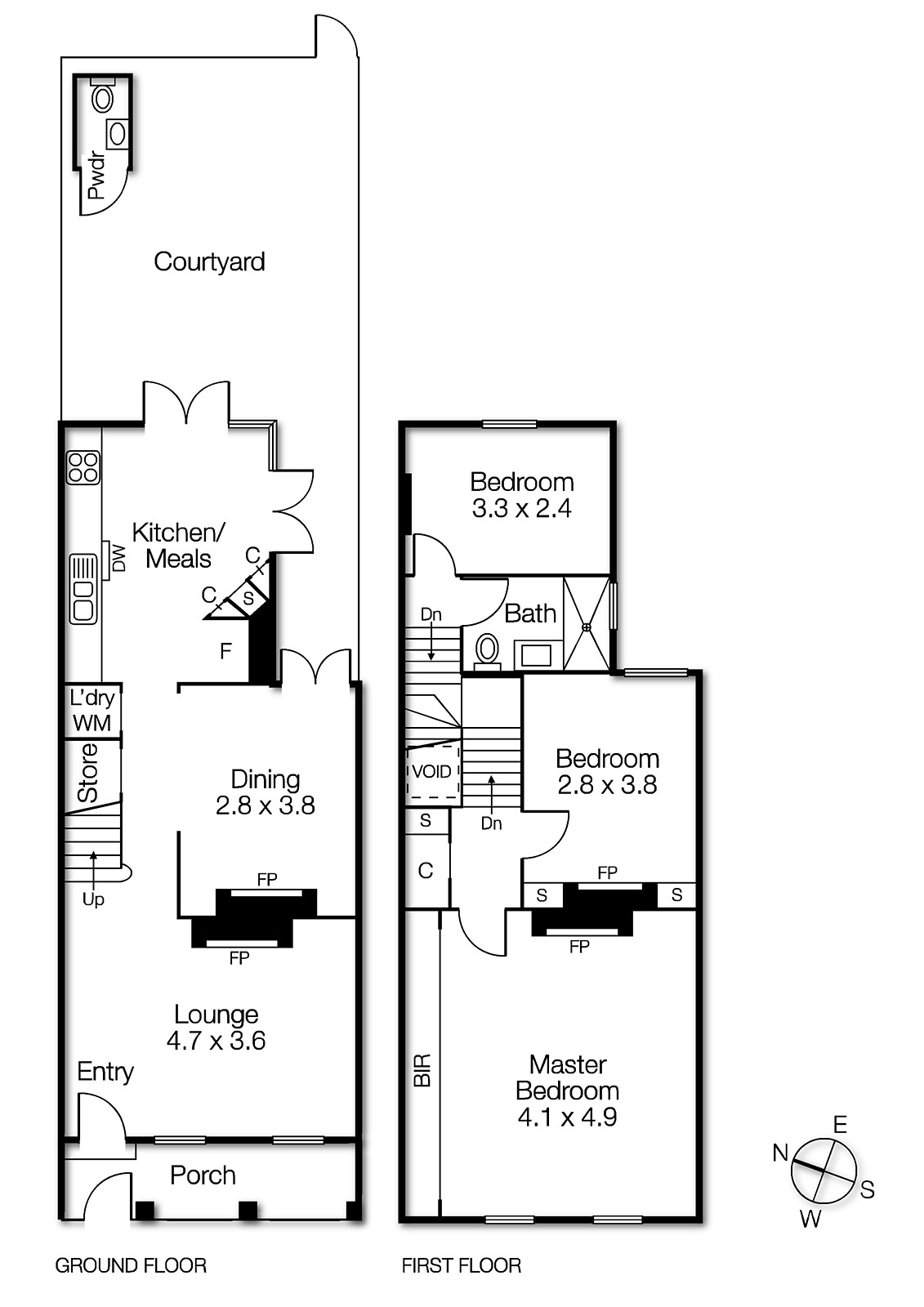 344 Moray Street, South Melbourne VIC 3205 - Floorplan