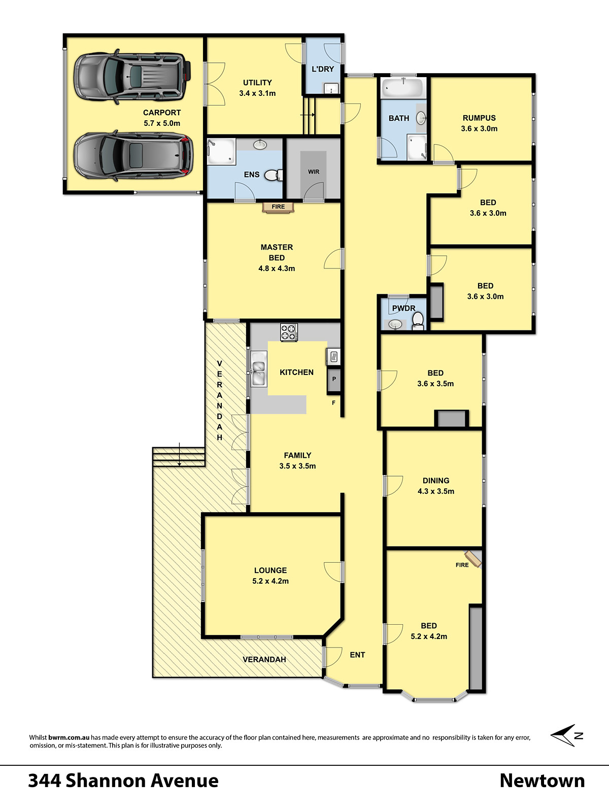 344 Shannon Avenue, Newtown VIC 3220 - Floorplan