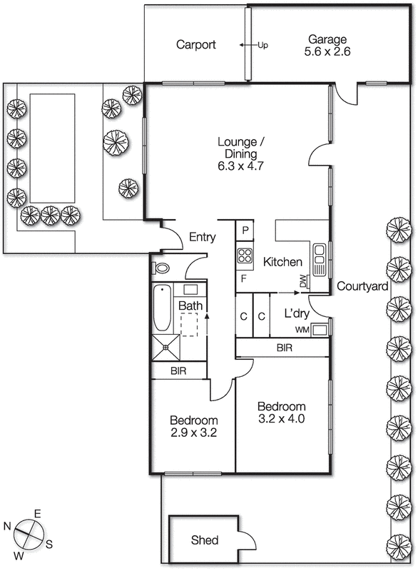 3/44 Union Street, Brighton East VIC 3187 - Floorplan