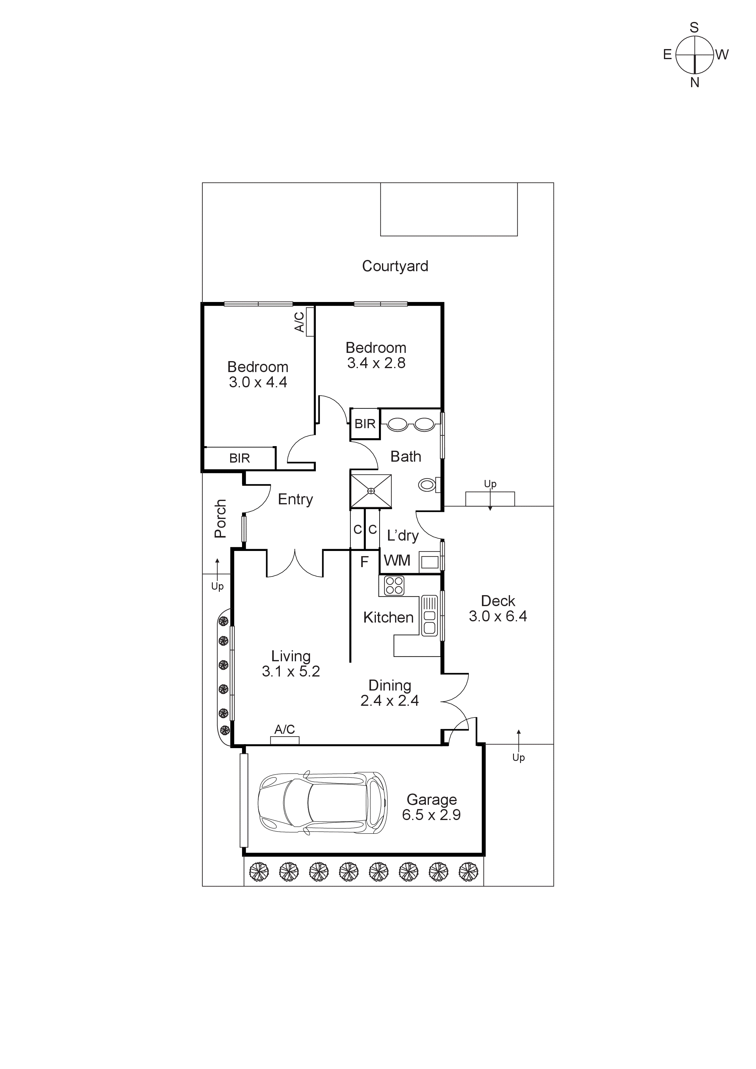 3/45 East Boundary Road, Bentleigh East VIC 3165 - Floorplan