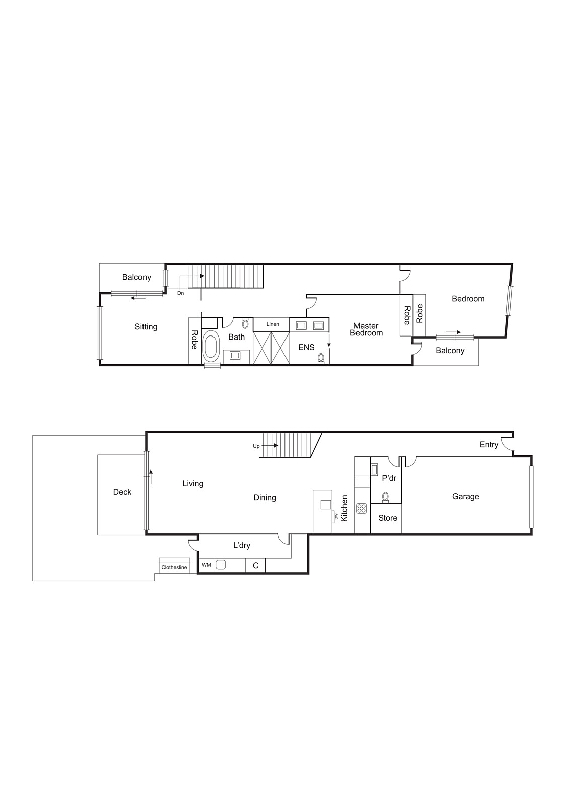 3/45 Elizabeth Street, Bentleigh East VIC 3165 - Floorplan