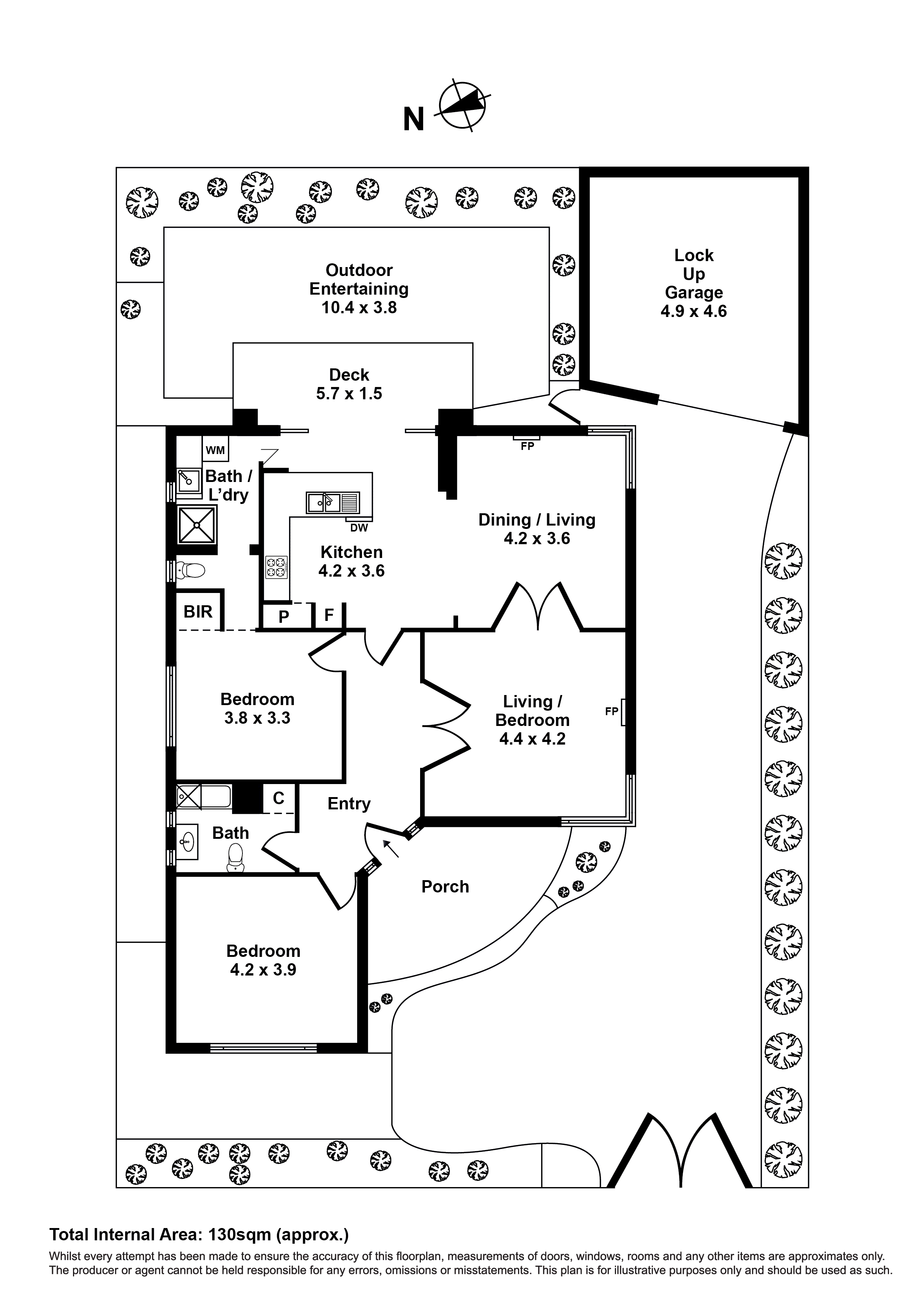 345 Williamstown Road, Yarraville VIC 3013 - Floorplan