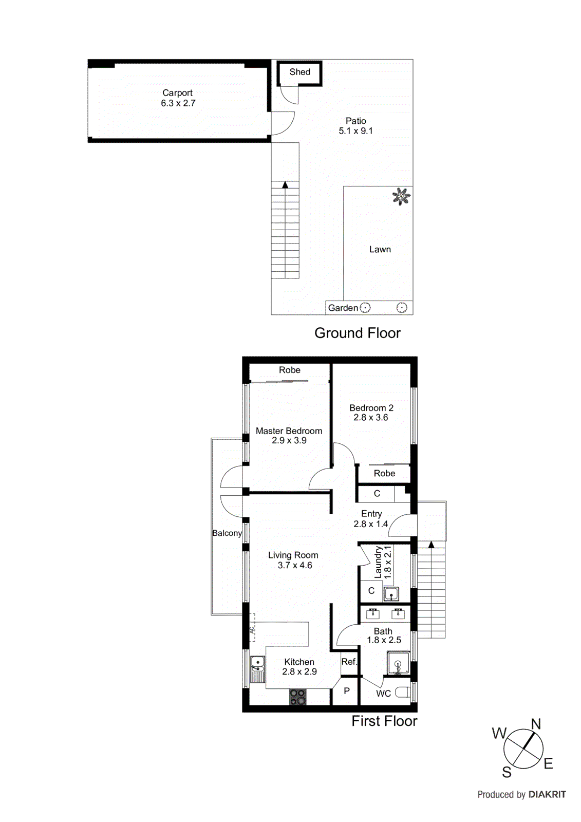 3/45 York Street, Bonbeach VIC 3196 - Floorplan