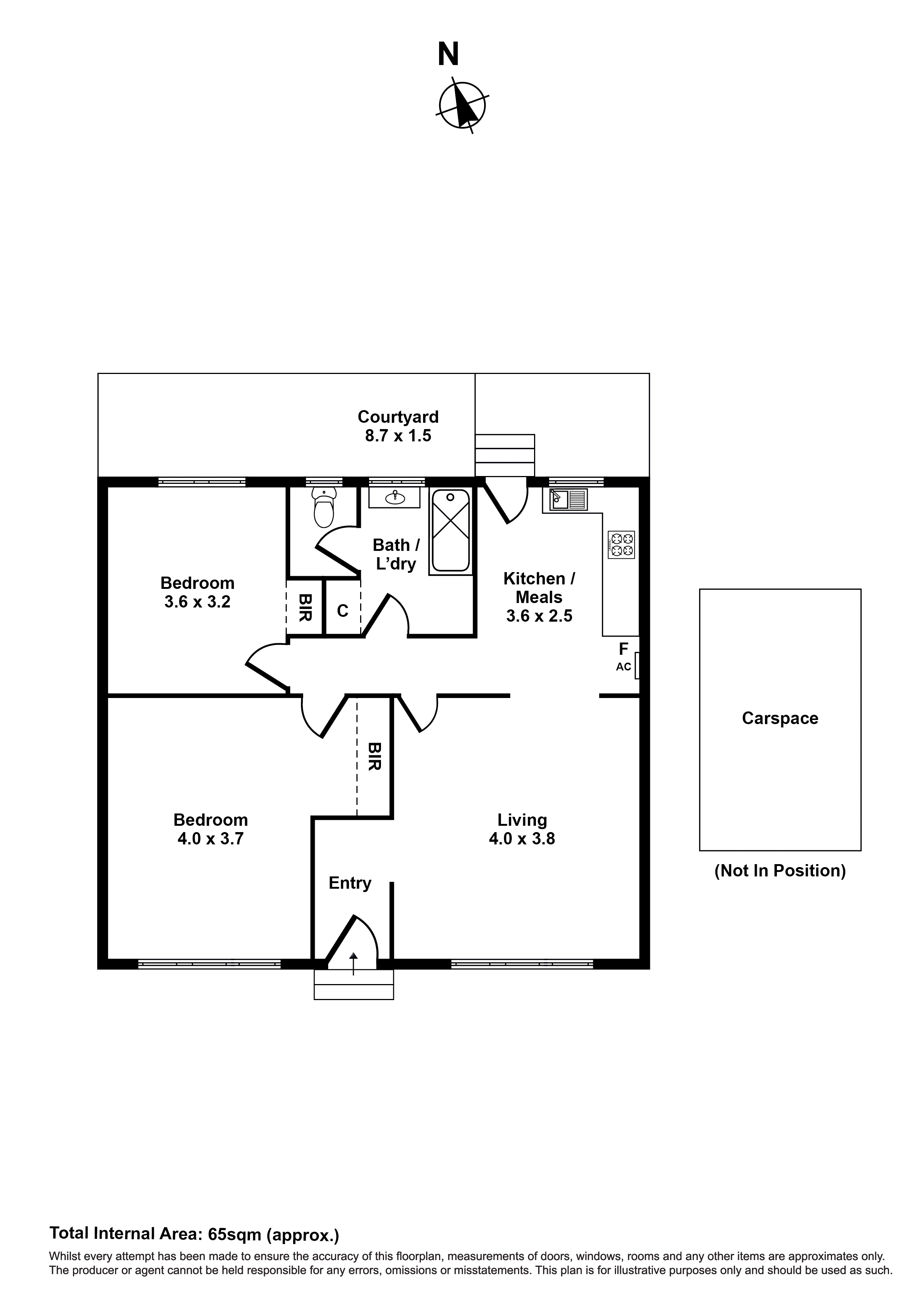 3/46 Bayview Road, Seddon VIC 3011 - Floorplan