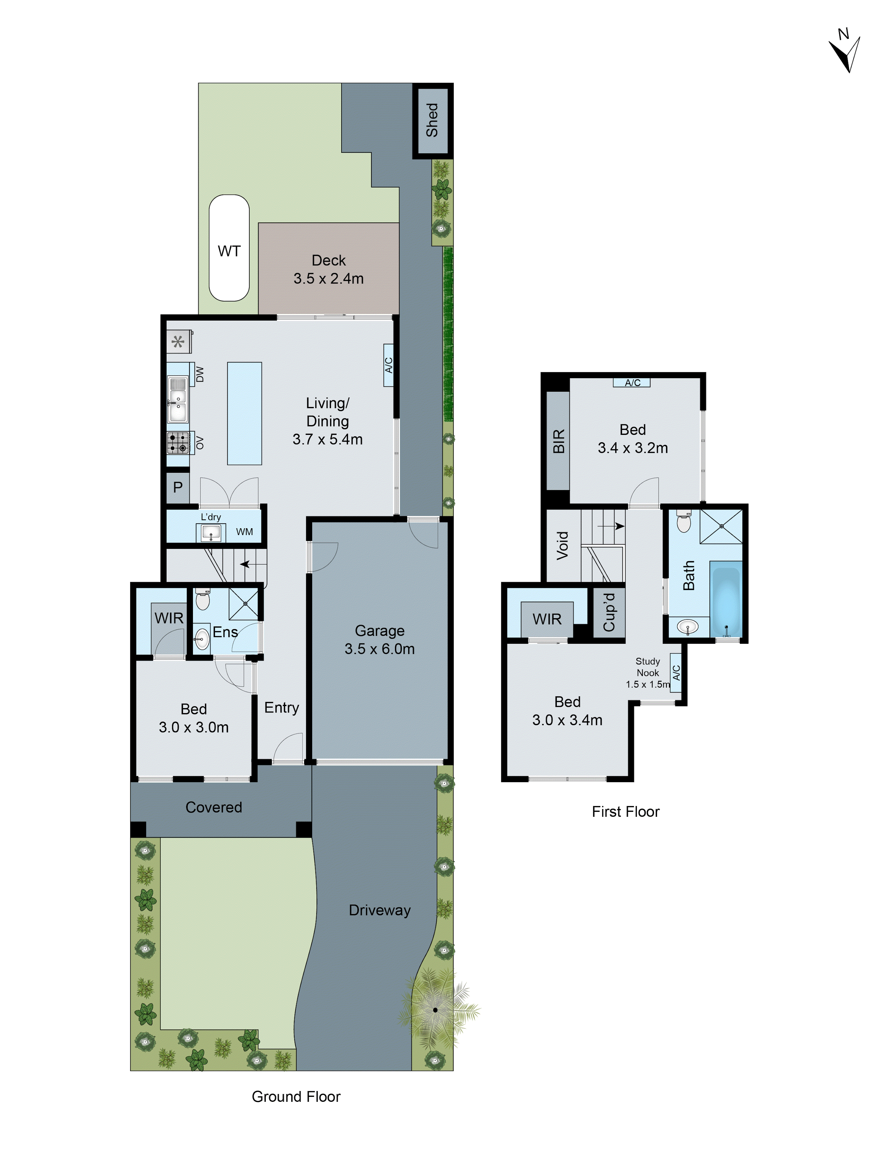 3/46 Edmonds Avenue, Ashwood VIC 3147 - Floorplan
