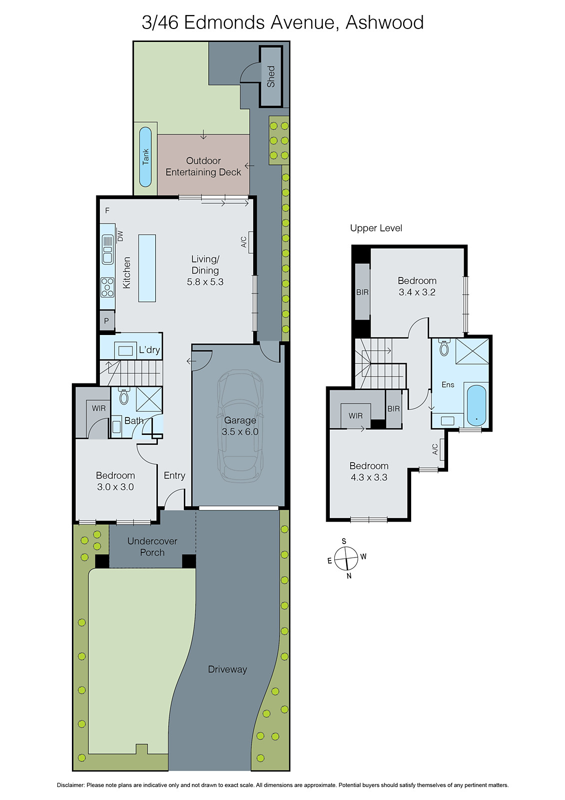 3/46 Edmonds Avenue, Ashwood VIC 3147 - Floorplan