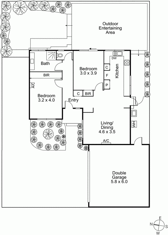 3/46 Embankment Grove, CHELSEA VIC 3196 - Floorplan