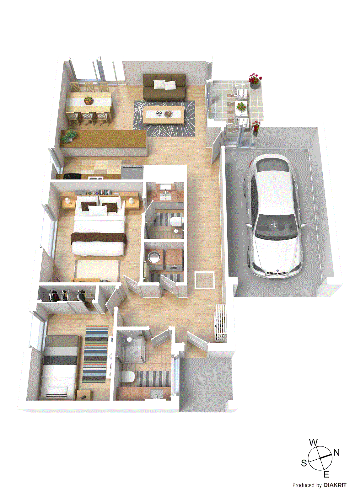 3/46 Tully Road, Clarinda VIC 3169 - Floorplan