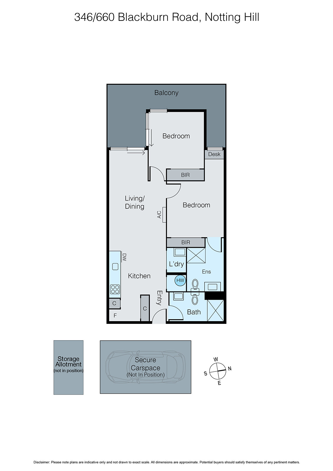 346/660 Blackburn Road, Notting Hill VIC 3168 - Floorplan