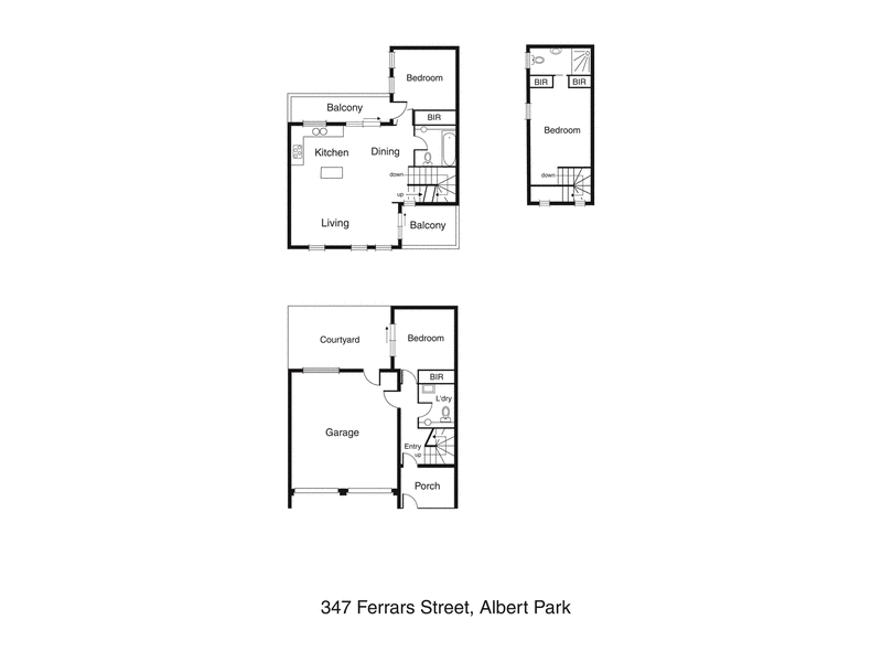 347 Ferrars Street, ALBERT PARK VIC 3206 - Floorplan