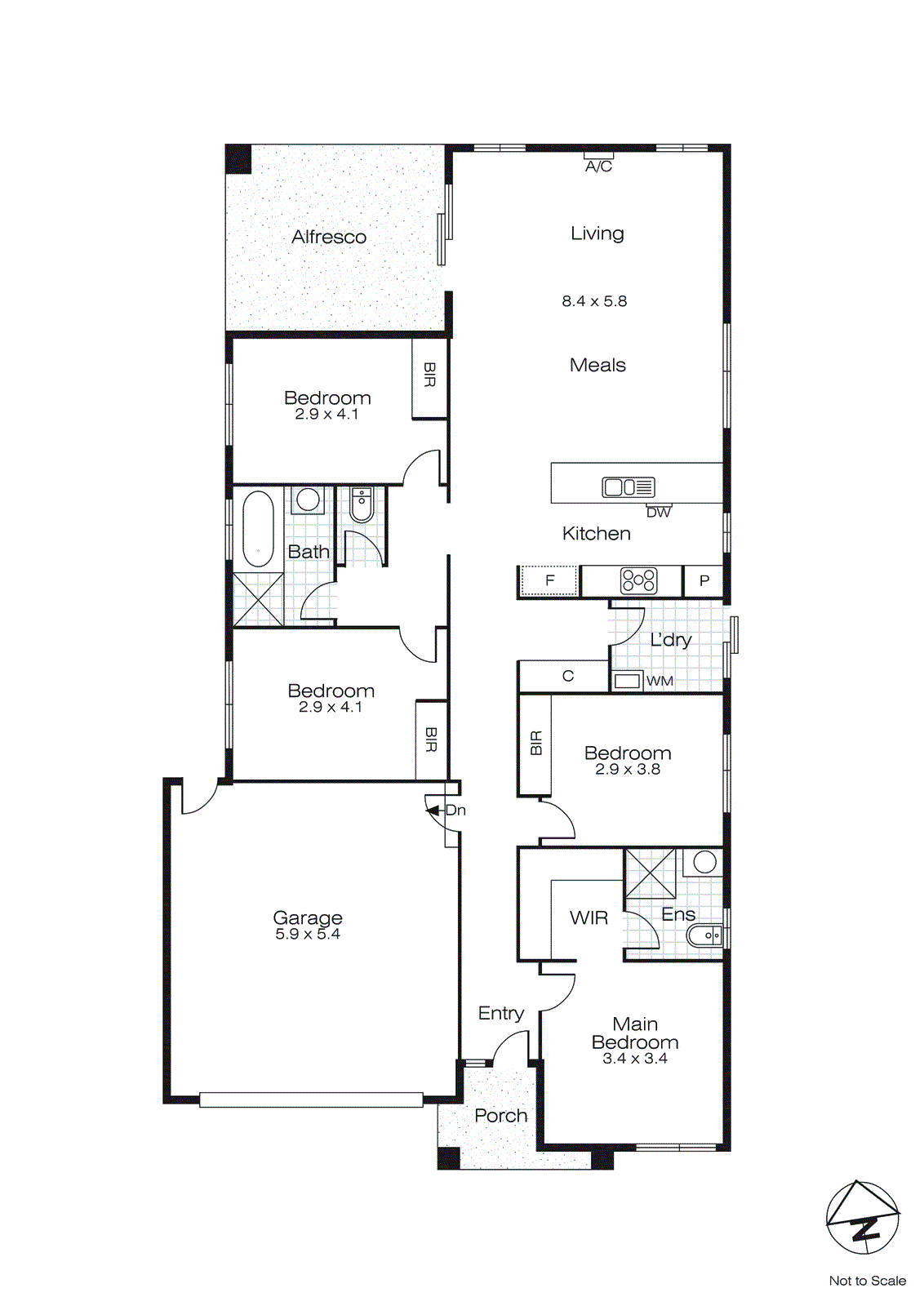 348 Glenelg Highway, Winter Valley VIC 3358 - Floorplan