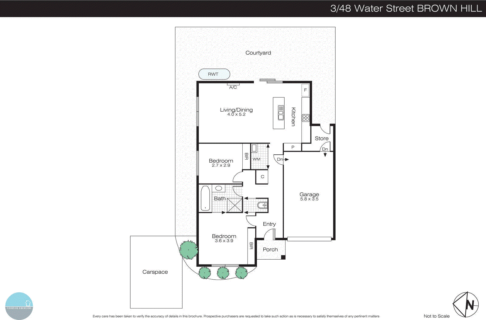 3/48 Water Street, Brown Hill VIC 3350 - Floorplan