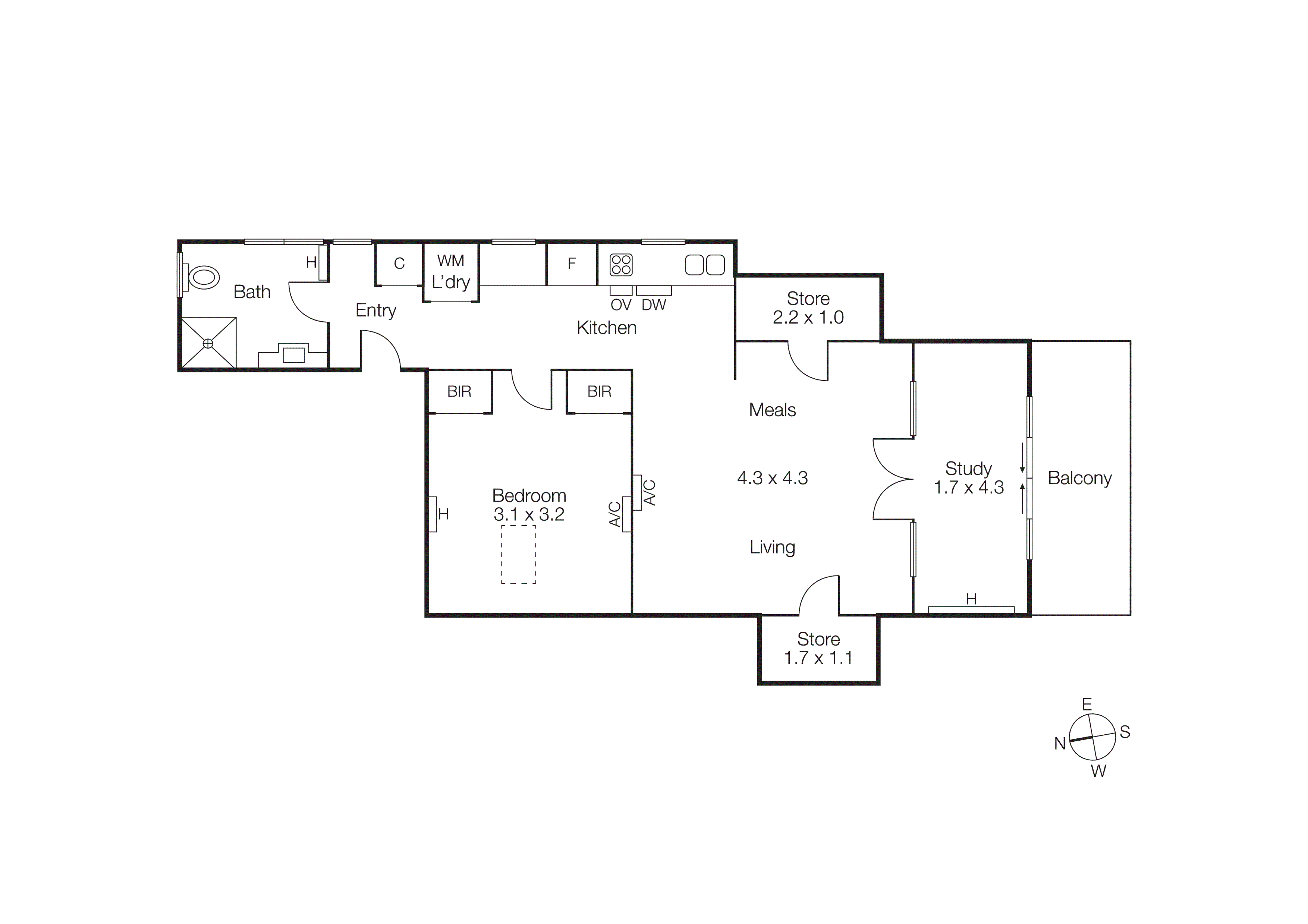 3/48 Waterloo Crescent, St Kilda VIC 3182 - Floorplan