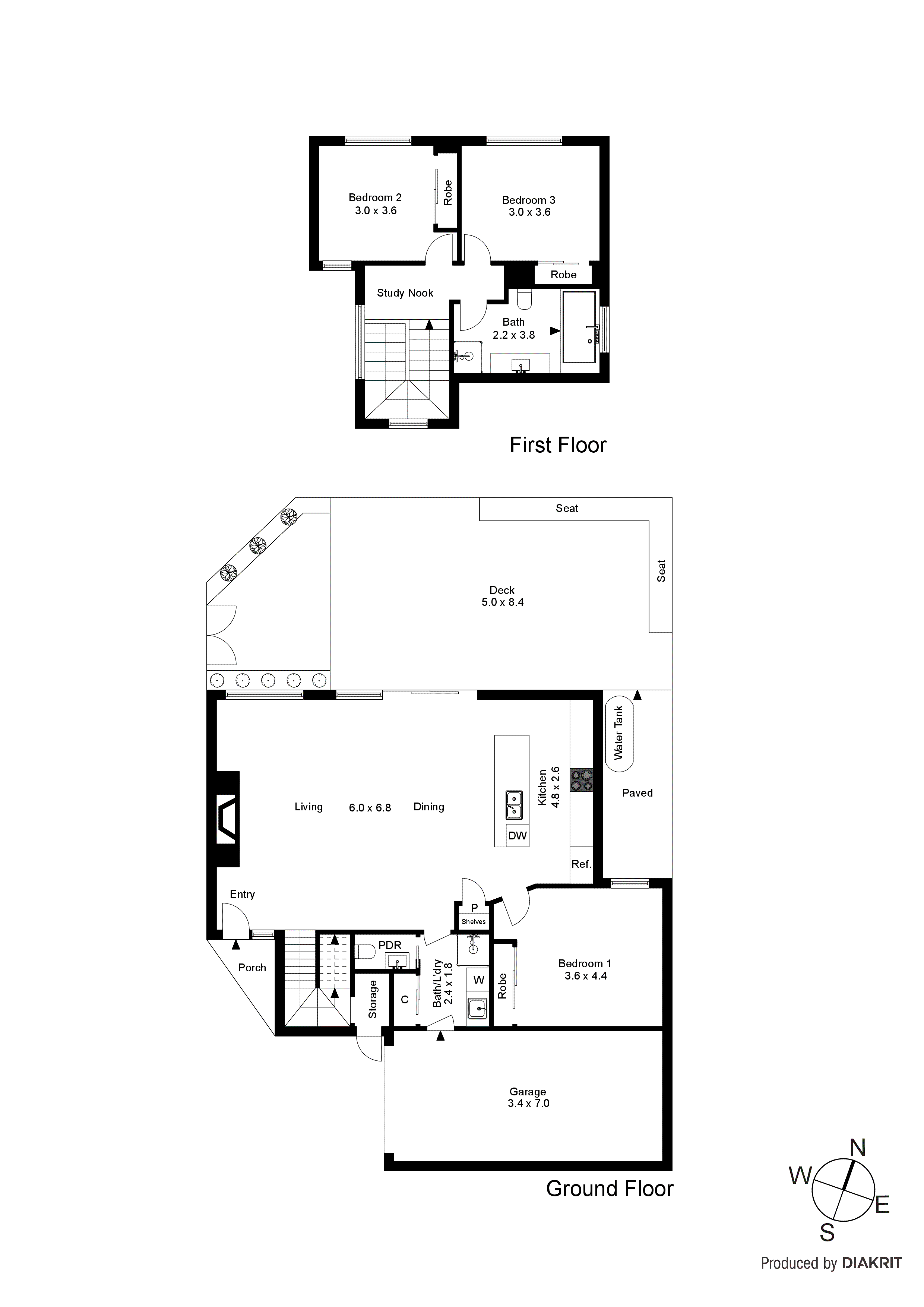 3/49 Golden Avenue, Chelsea VIC 3196 - Floorplan