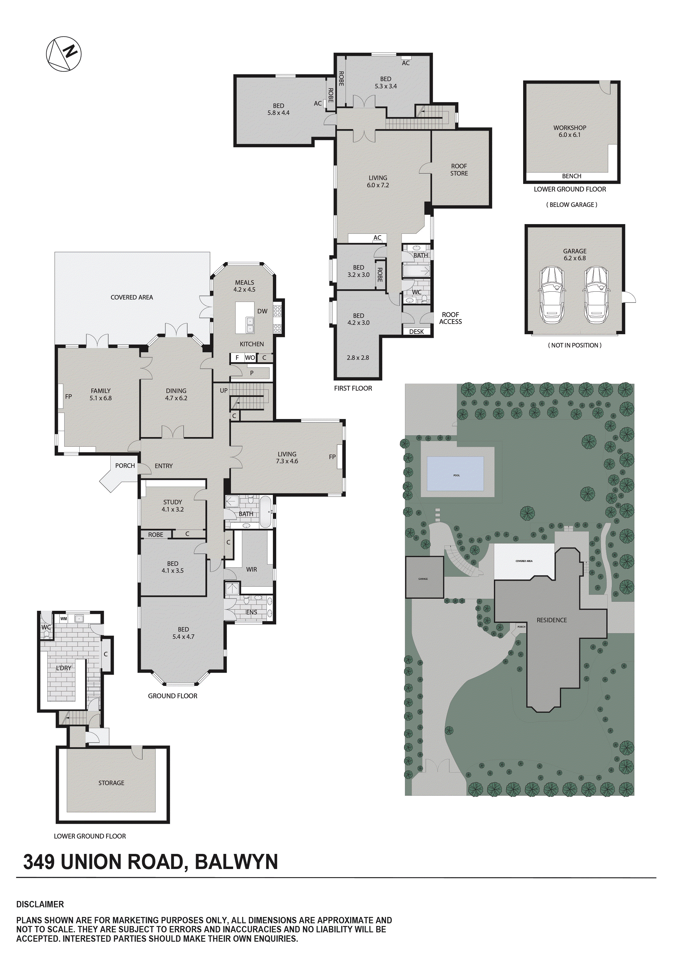 349 Union Road, Balwyn VIC 3103 - Floorplan
