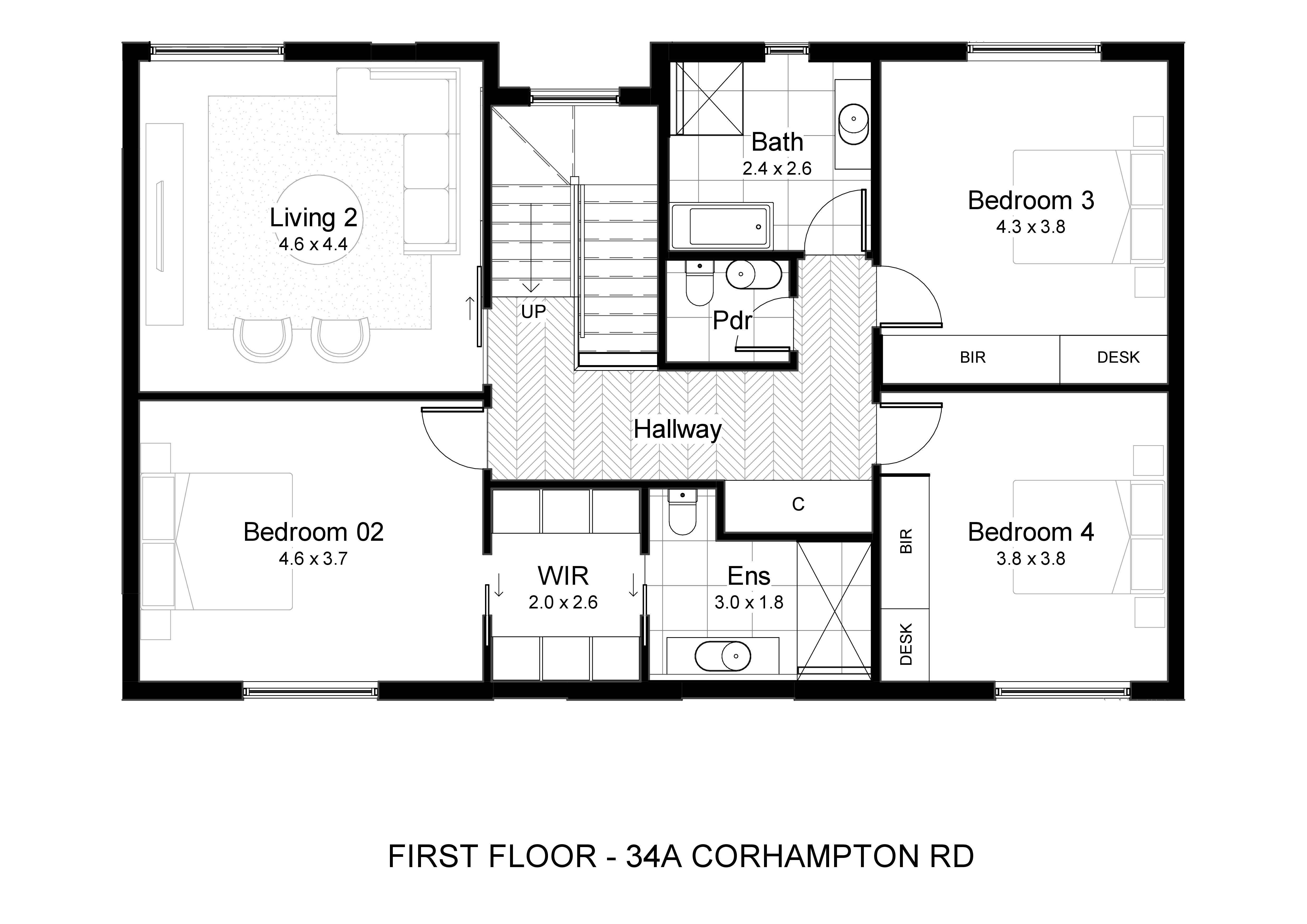 34A Corhampton Road, Balwyn North VIC 3104 - Floorplan