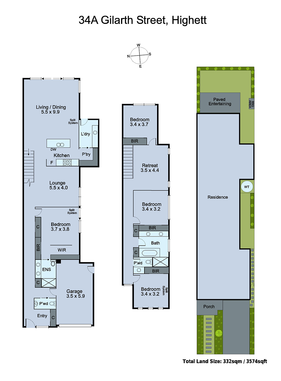 34A Gilarth Street, Highett VIC 3190 - Floorplan