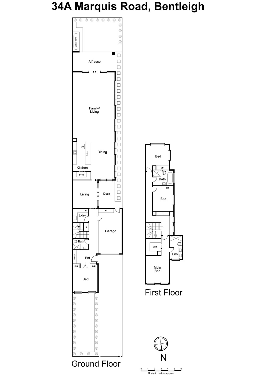 34A Marquis Road, Bentleigh VIC 3204 - Floorplan