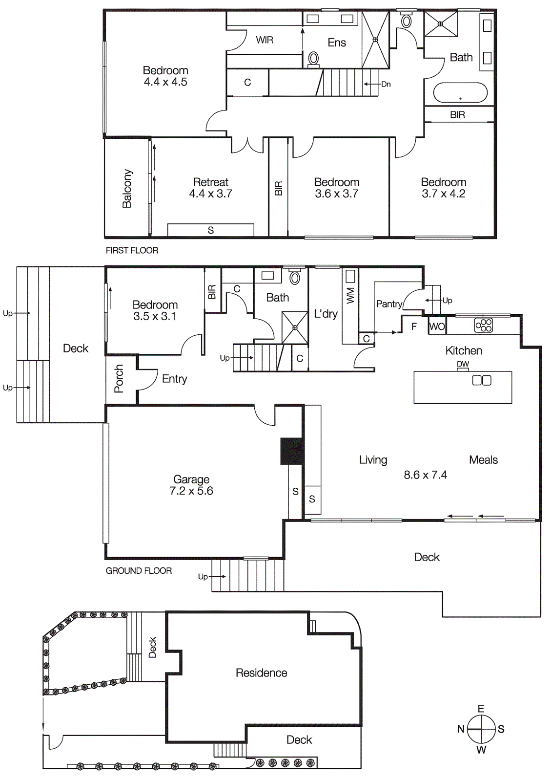 34A Pine Street, Brighton East VIC 3187 - Floorplan