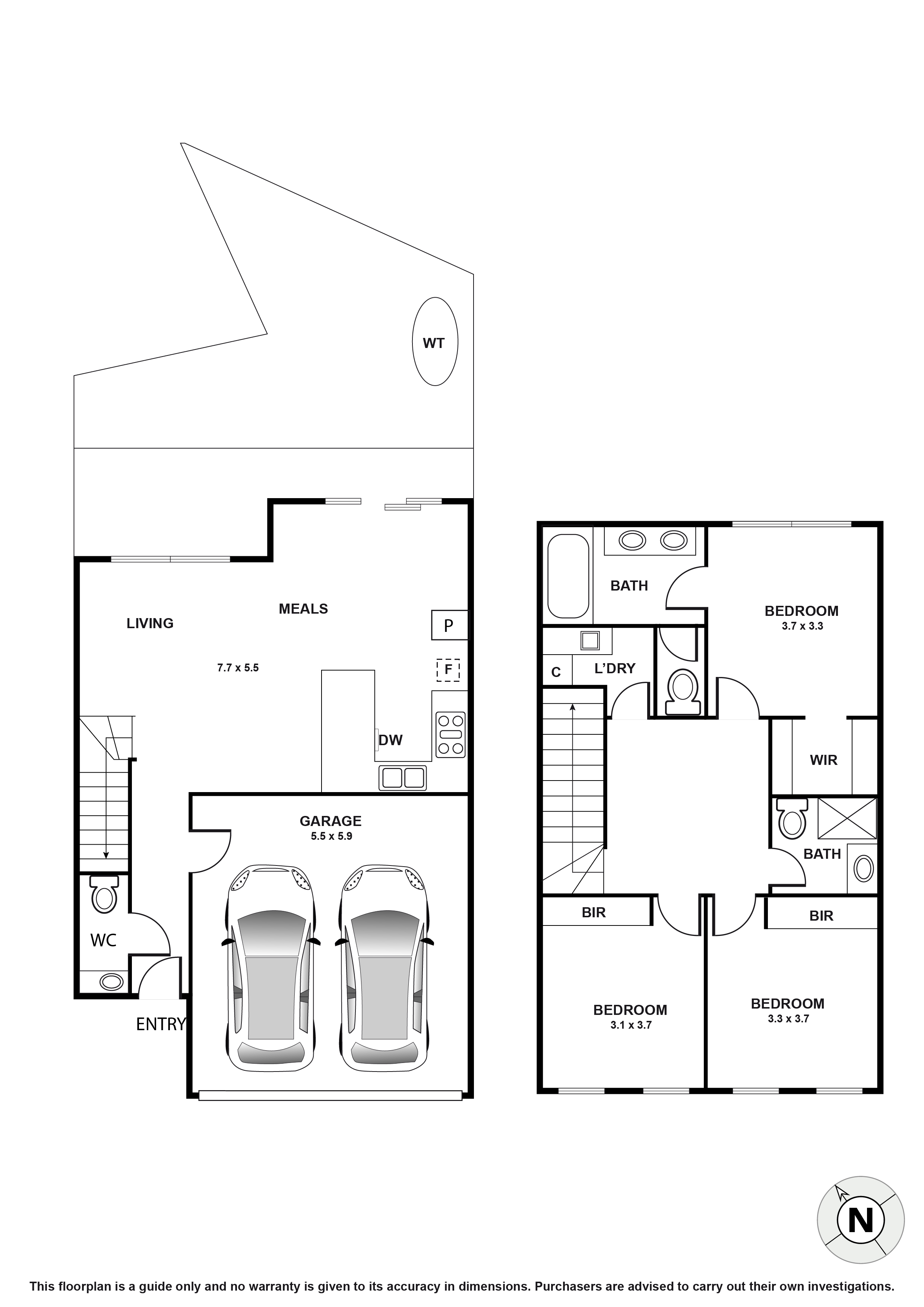 3/4A Sunlit Court, Hampton East VIC 3188 - Floorplan