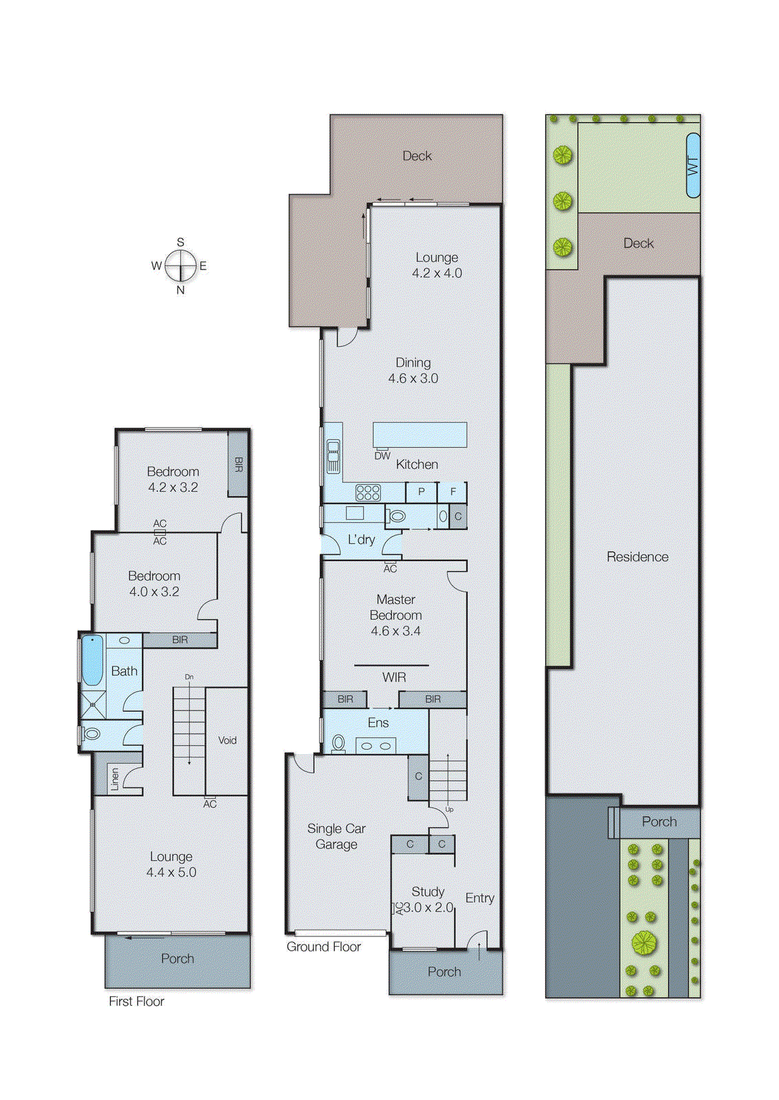 34B Kershaw Street, Mordialloc VIC 3195 - Floorplan