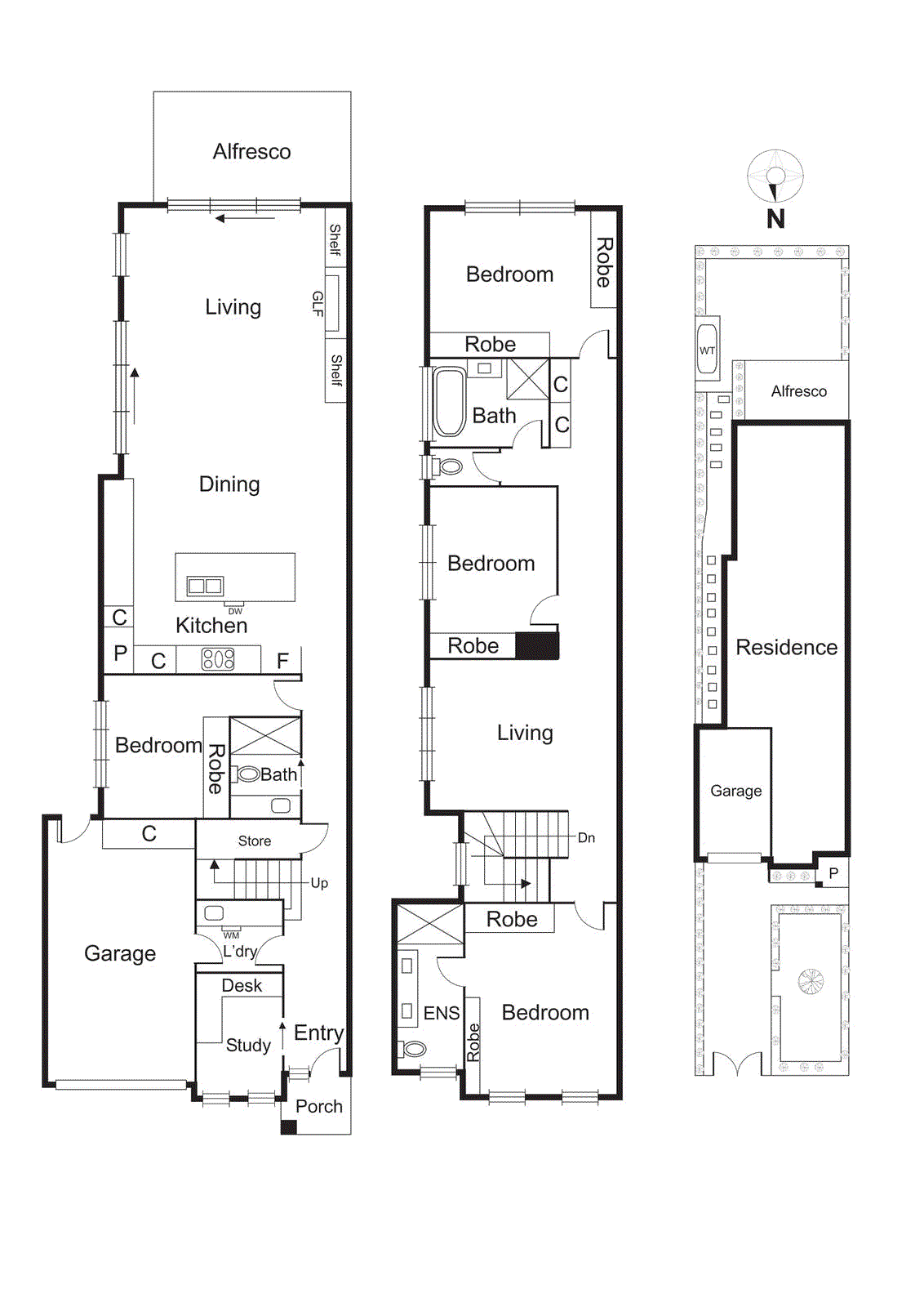 34B Matthews Road, Bentleigh East VIC 3165 - Floorplan