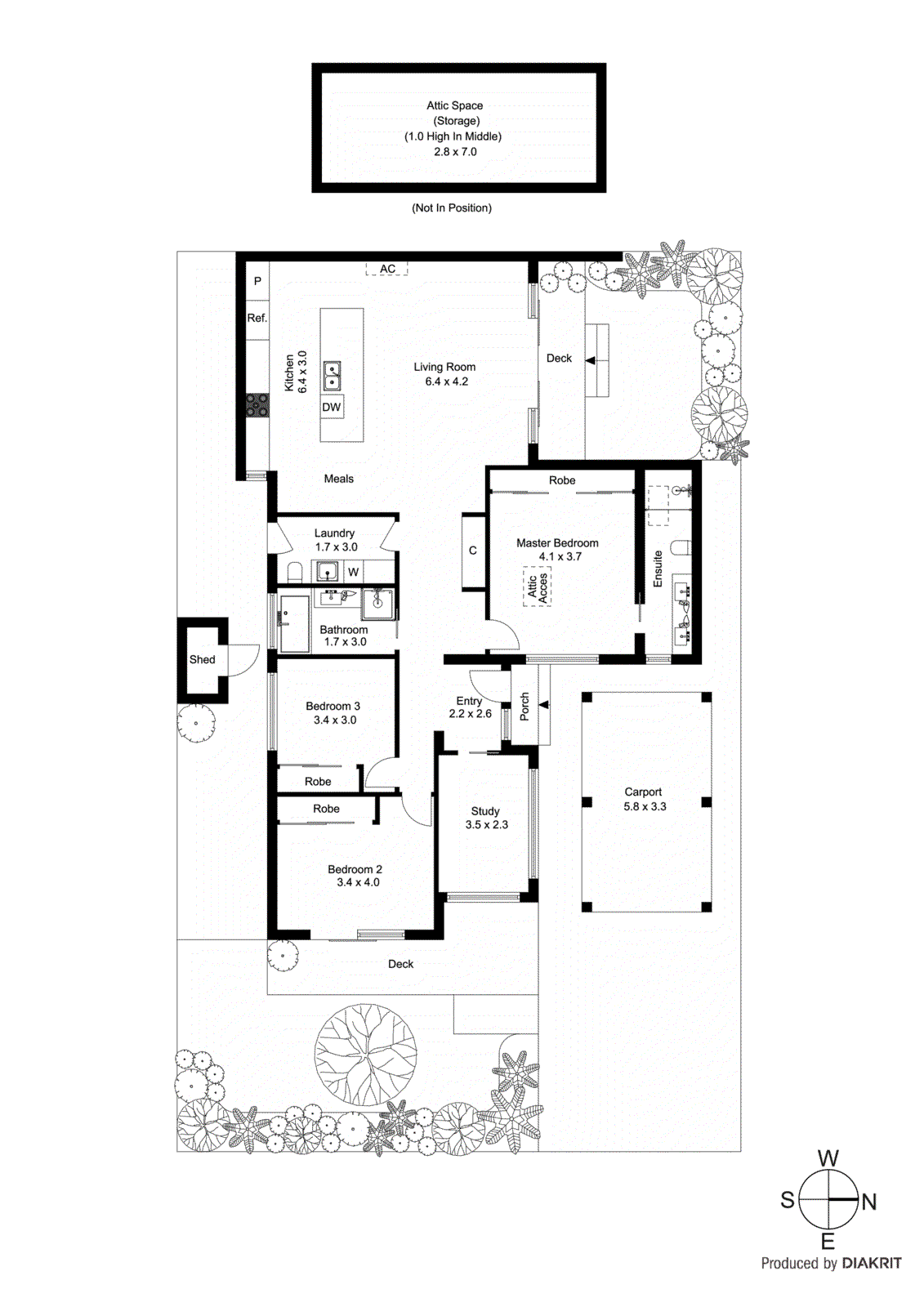 34b Rosslyn Avenue, Seaford VIC 3198 - Floorplan