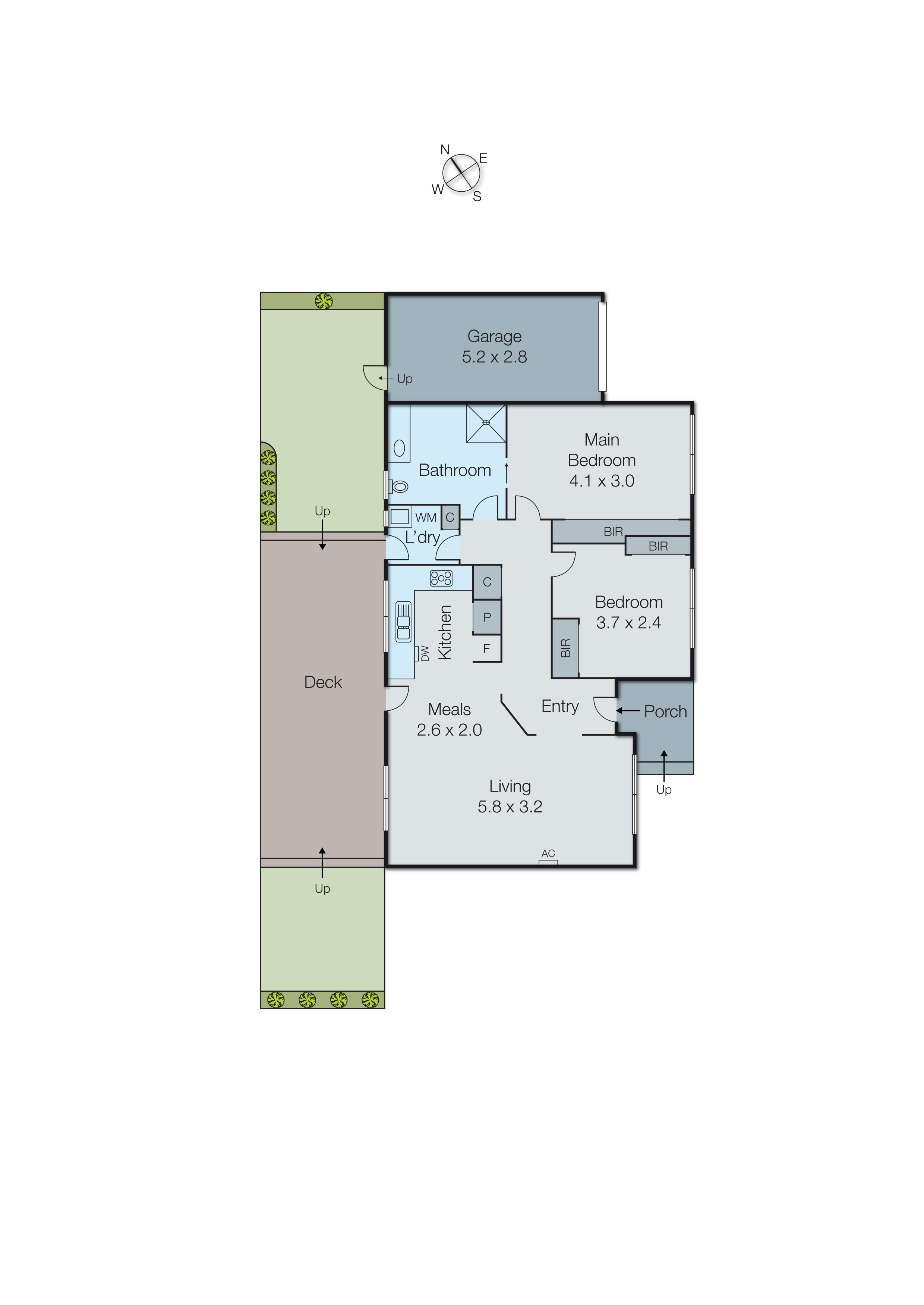 3/5 Albert Street, Mordialloc VIC 3195 - Floorplan