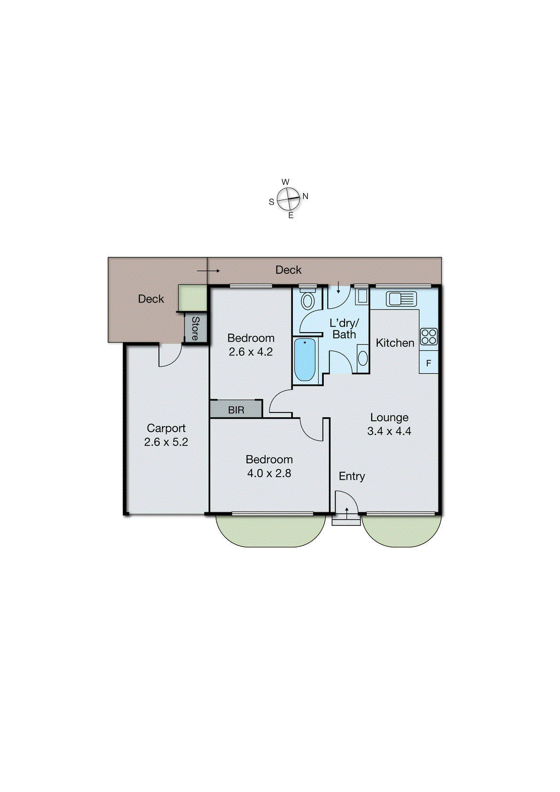 3/5 Alfred Street, Highett VIC 3190 - Floorplan