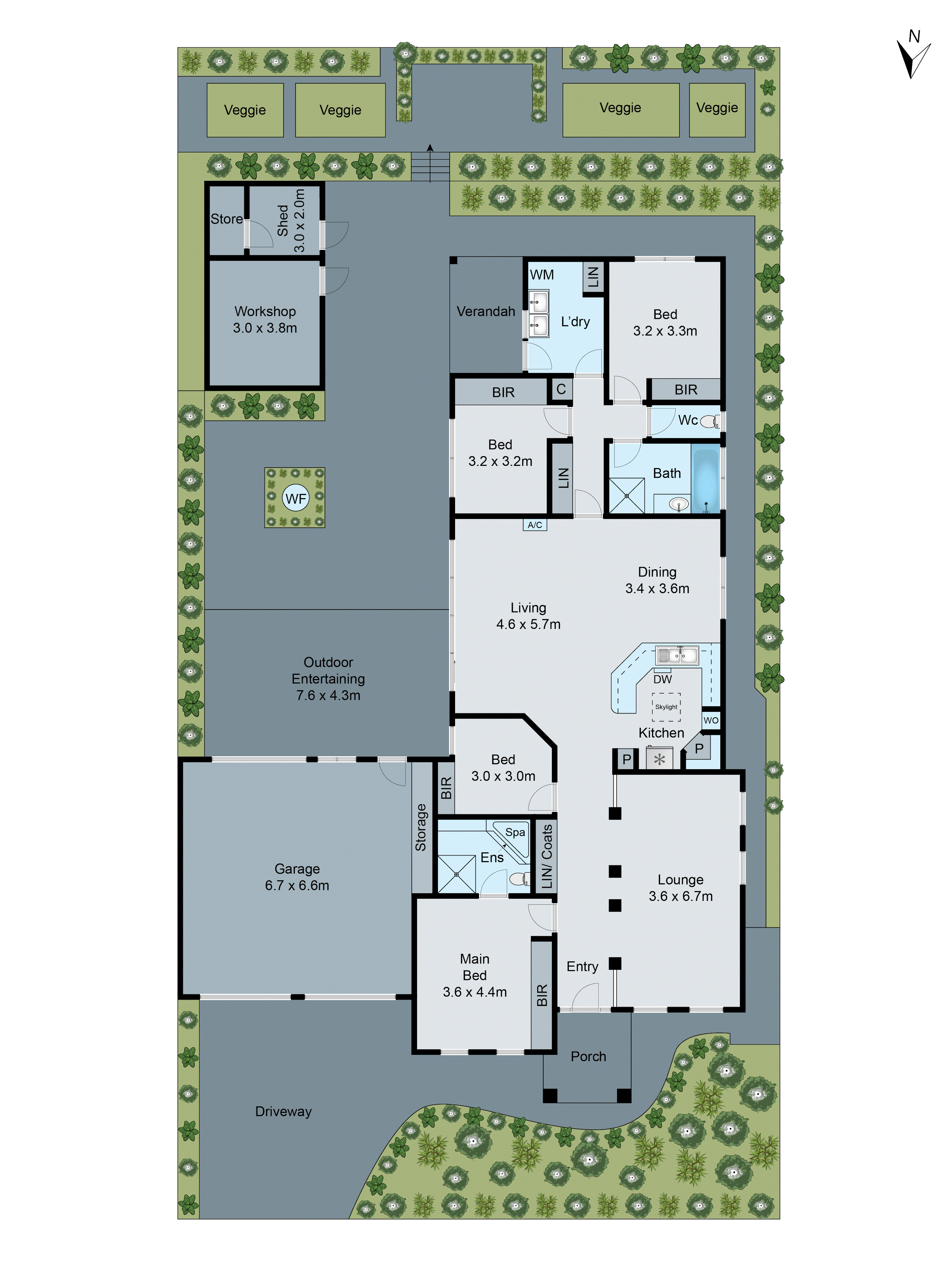 35 Amarina Crescent, Grovedale VIC 3216 - Floorplan