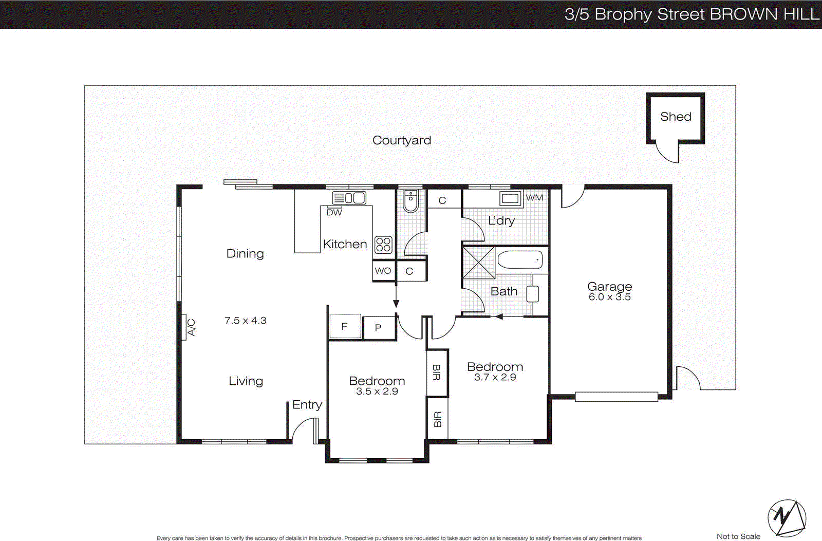 3/5 Brophy Street, Brown Hill VIC 3350 - Floorplan