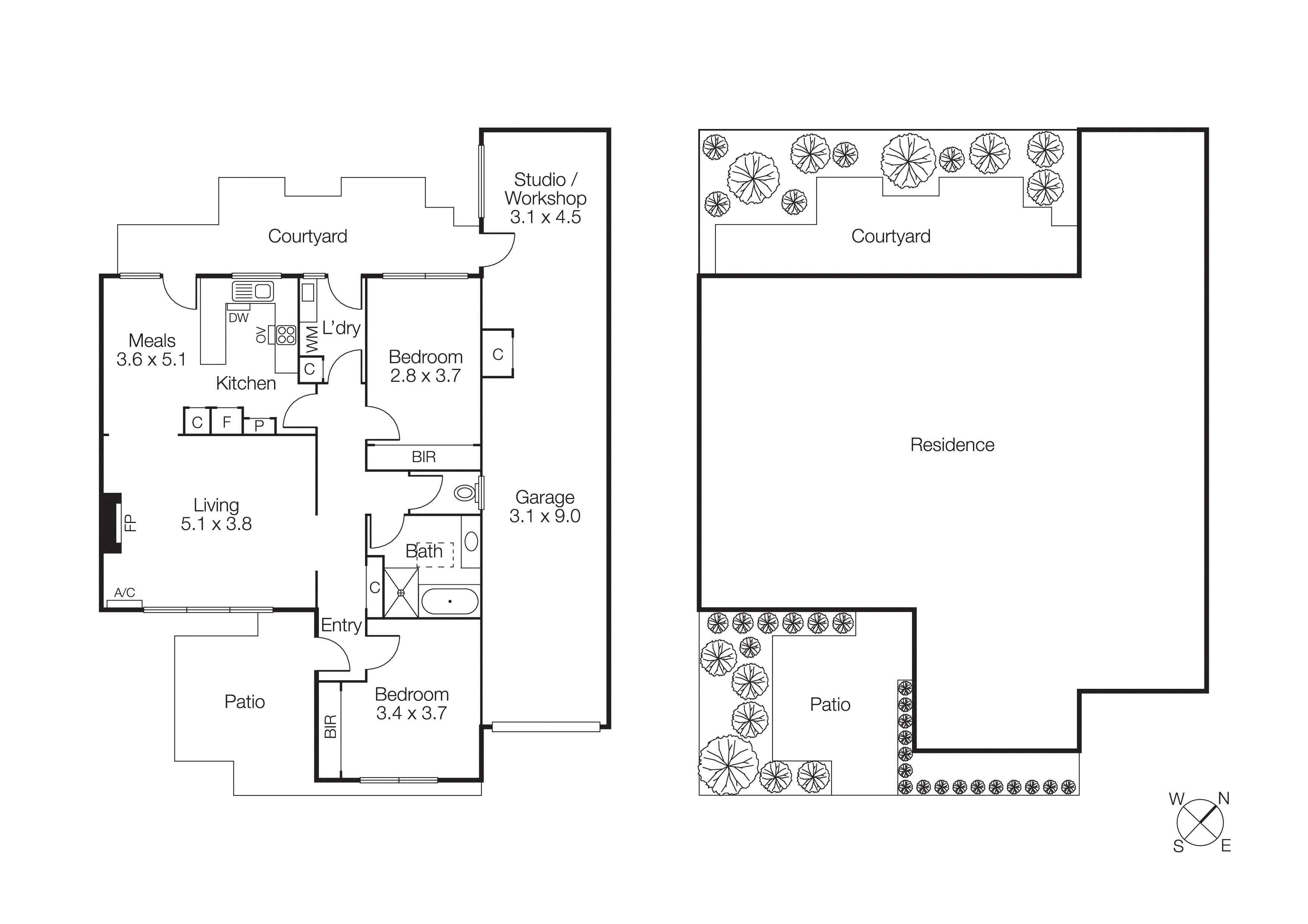 3/5 Bryson Avenue, Brighton VIC 3186 - Floorplan